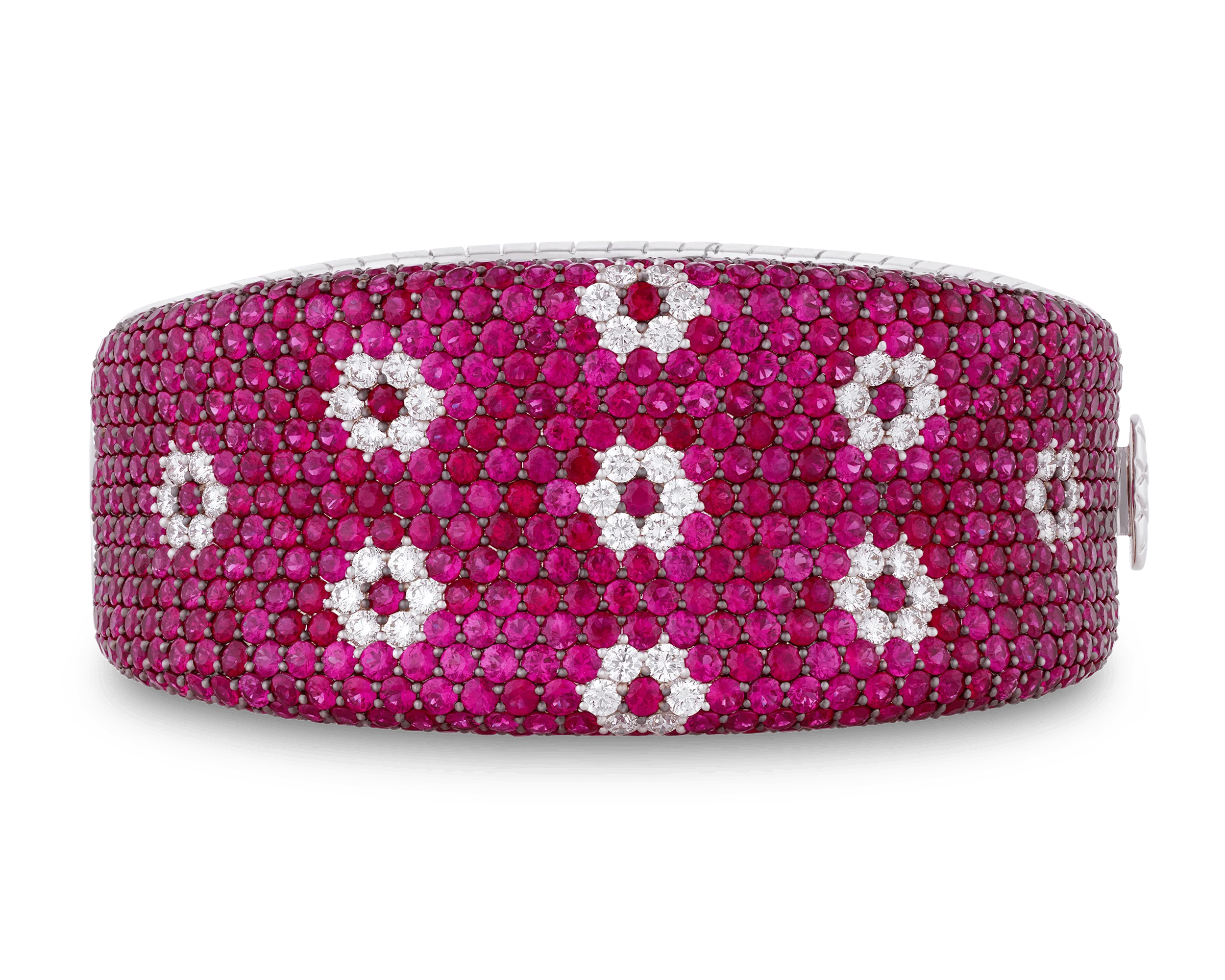 Roberto Coin Diamond and Ruby Bracelet