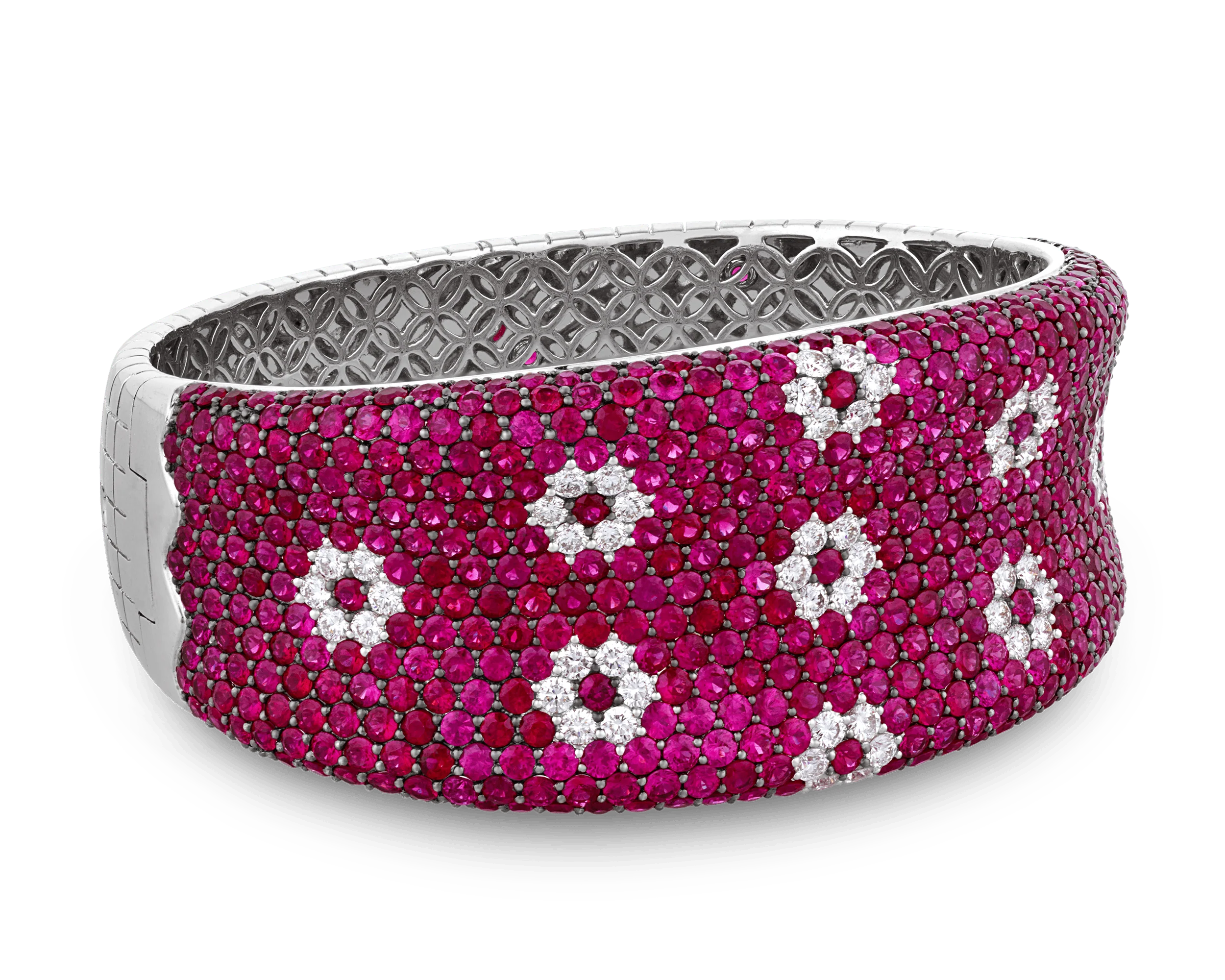 Roberto Coin Diamond and Ruby Bracelet - Image 2