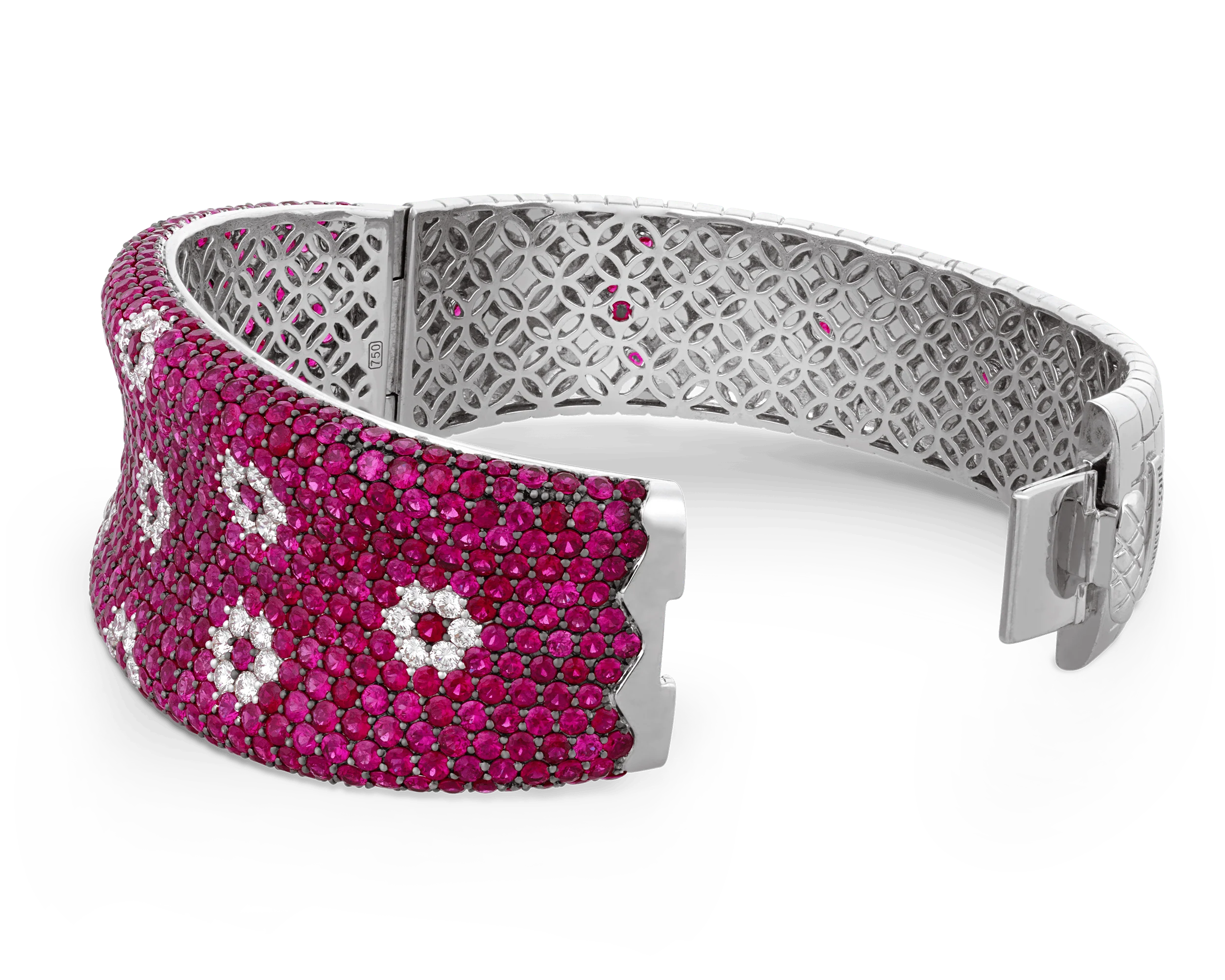 Roberto Coin Diamond and Ruby Bracelet - Image 4
