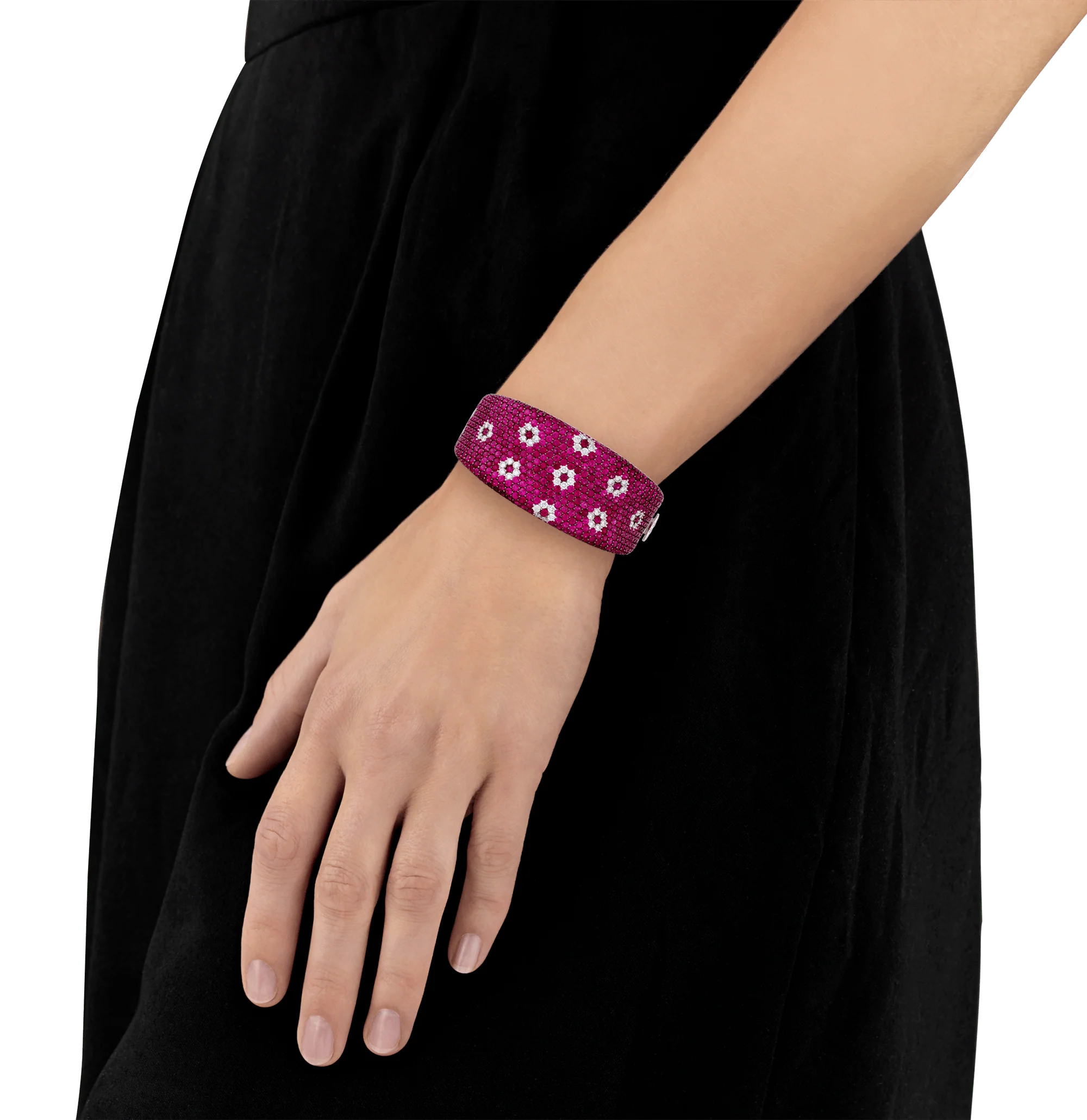 Roberto Coin Diamond and Ruby Bracelet - Image 6