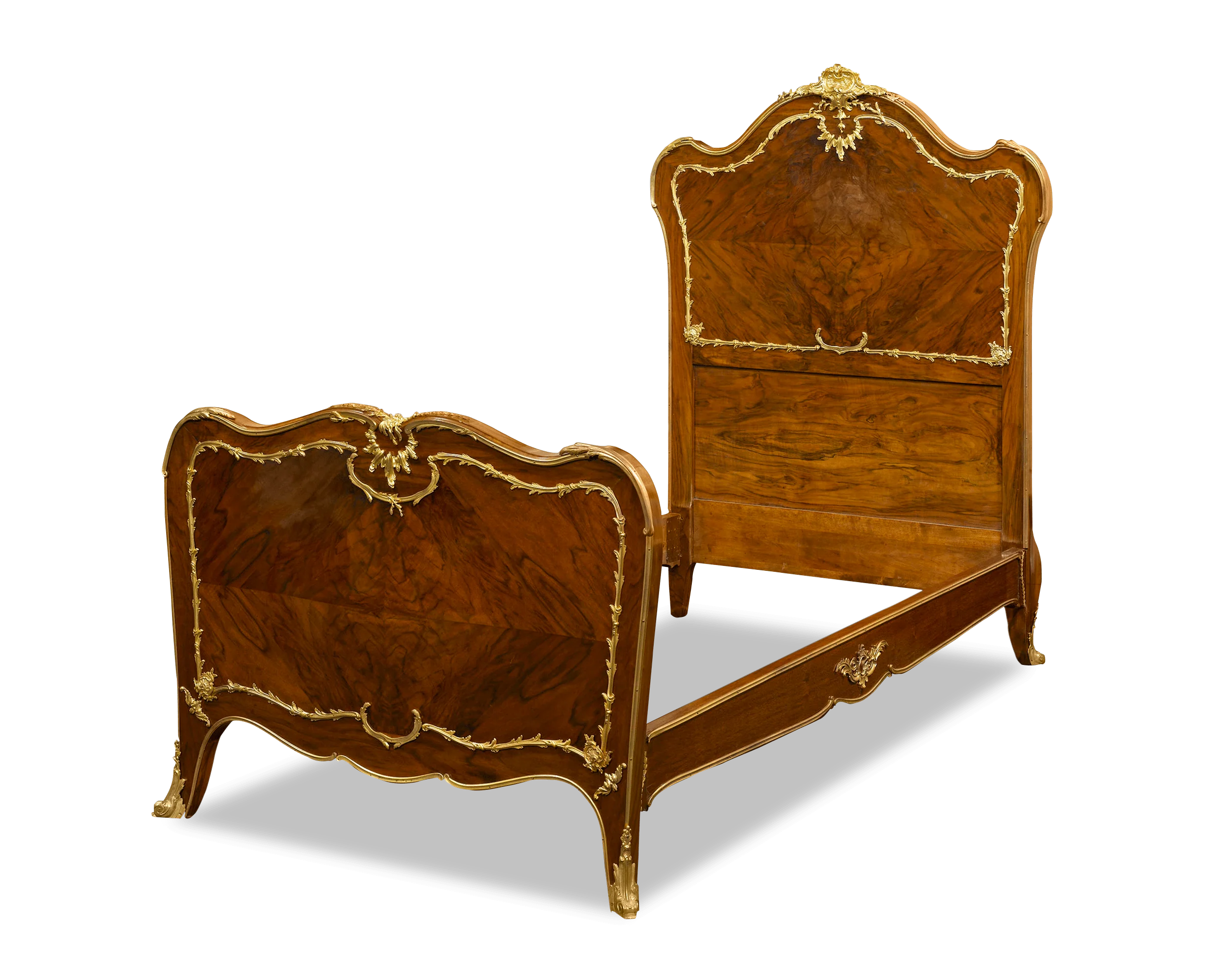 Rococo Style Pair of Twin Beds - Image 7