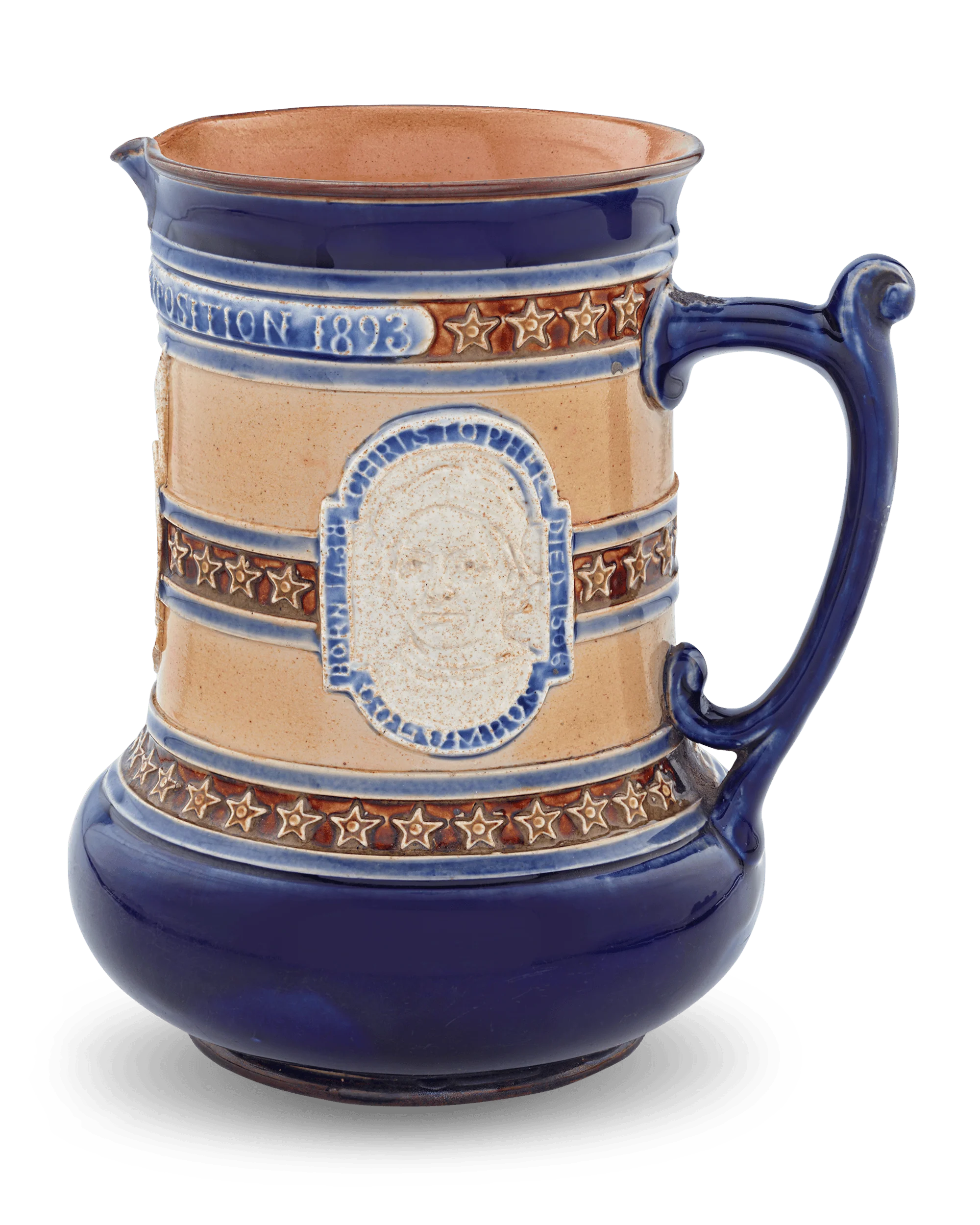 Royal Doulton Christopher Columbus Commemorative Jug - Image 2