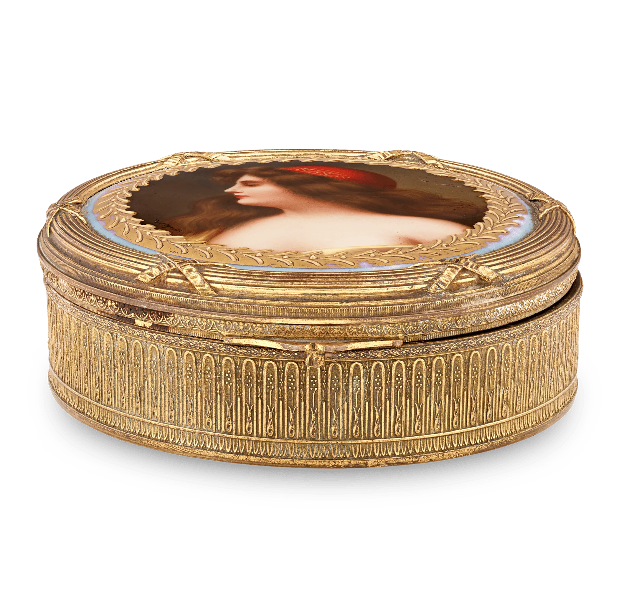 Royal Vienna Porcelain Box by Franz Wagner - Image 2
