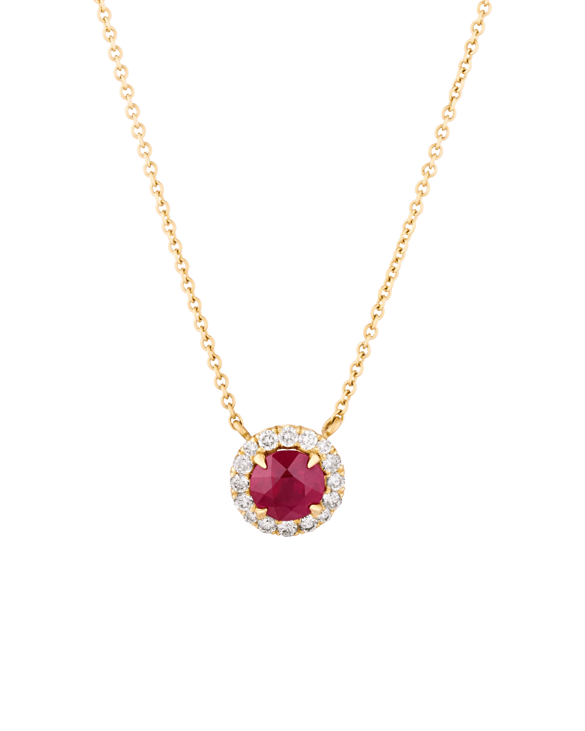 Ruby Necklace, 1.36 Carats