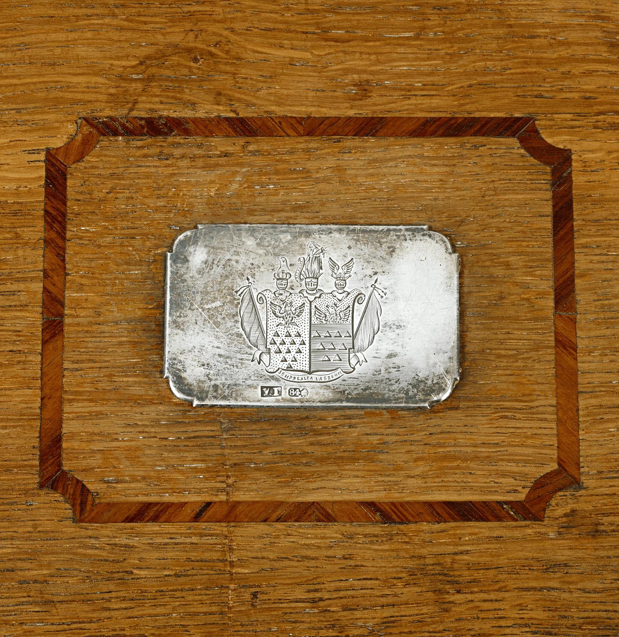 Russian Silver and Enamel Dessert Service for 12 - Image 7