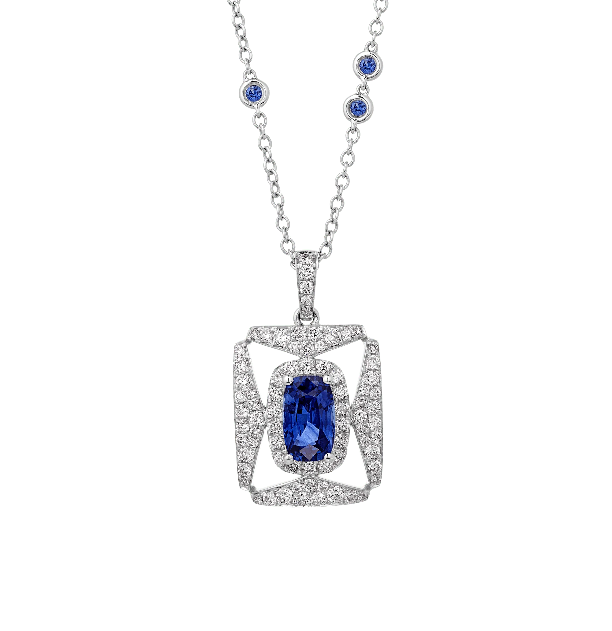 Sapphire Pendant, 1.70 Carats