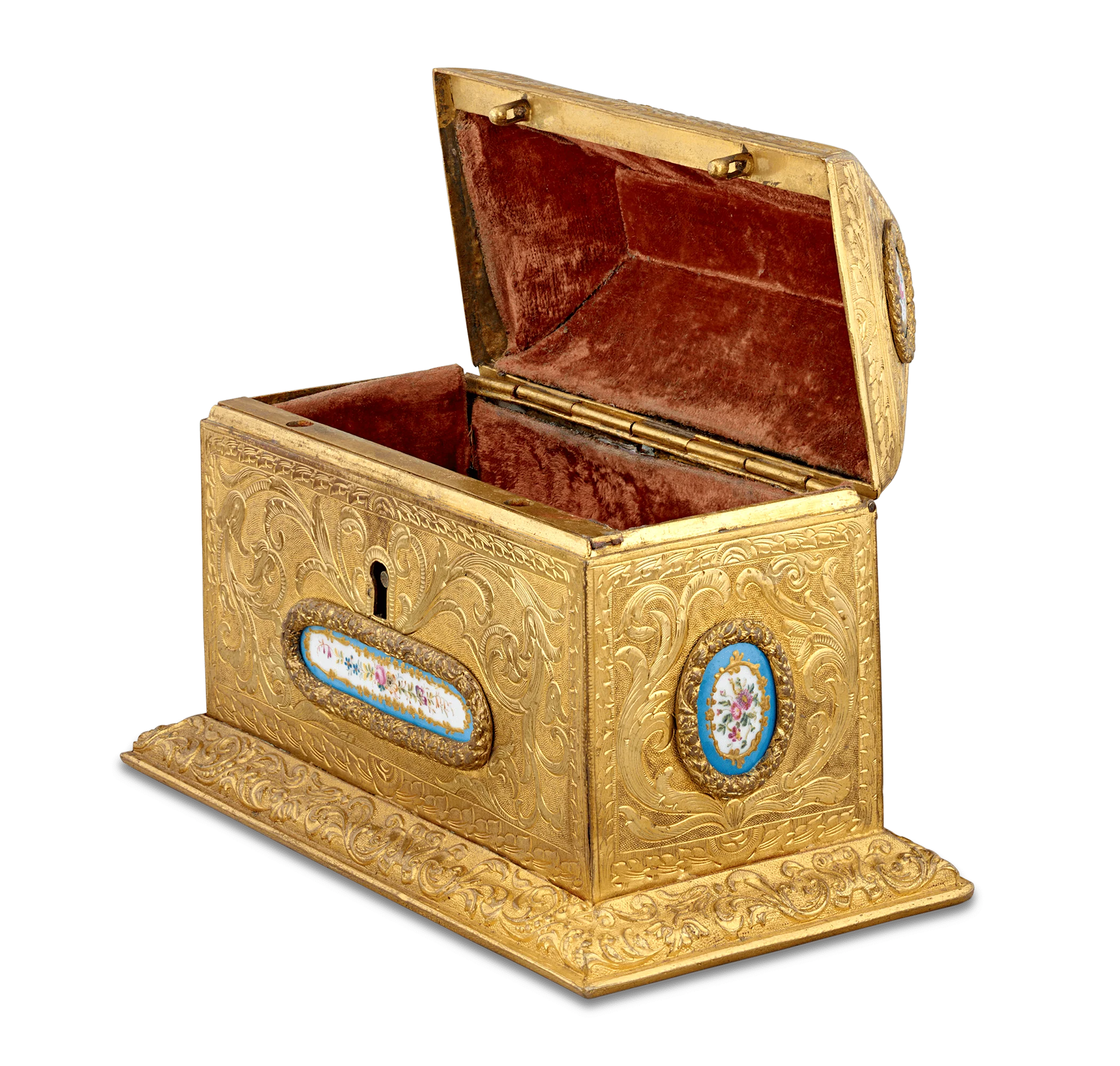 Sèvres Porcelain and Bronze Box - Image 3