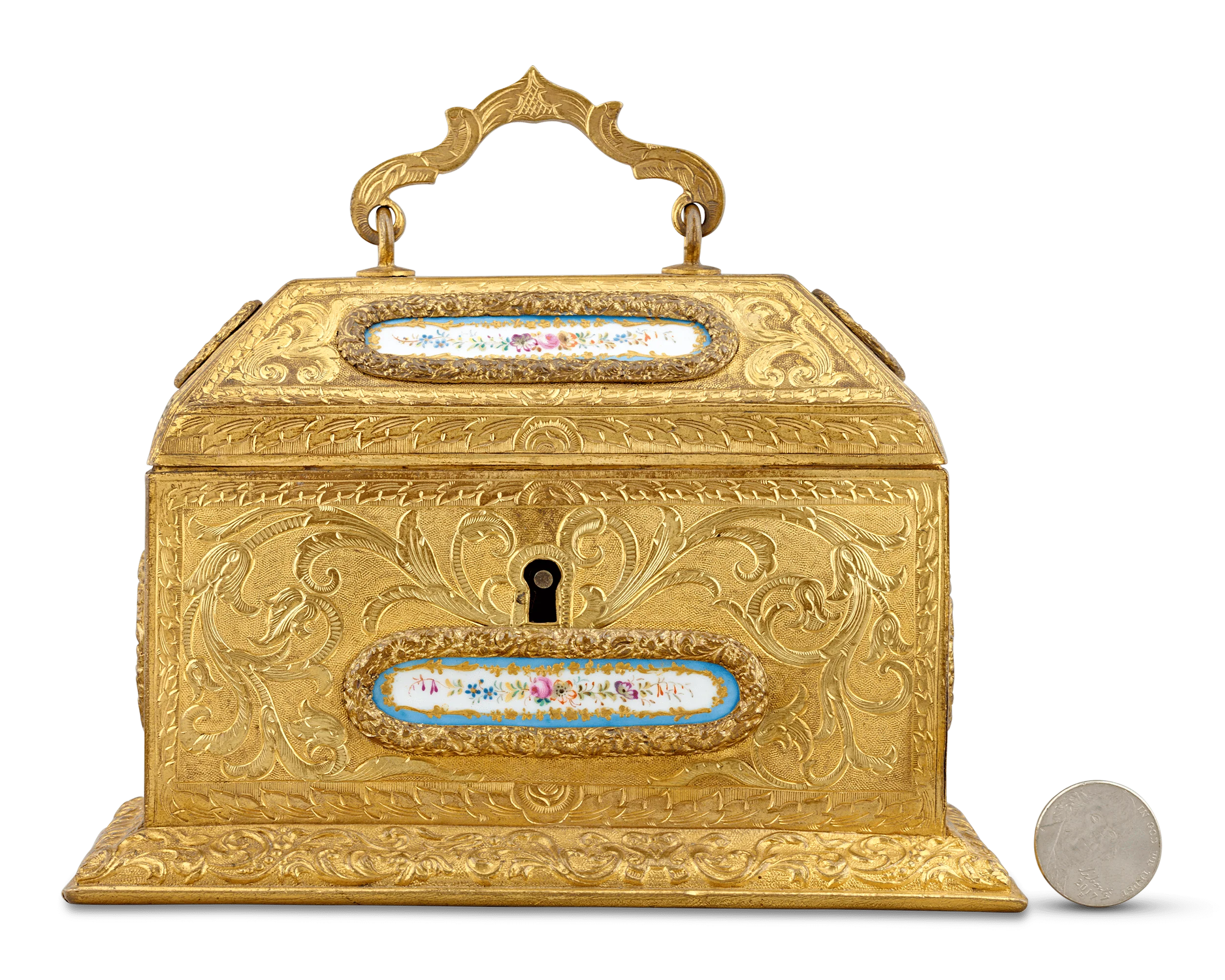 Sèvres Porcelain and Bronze Box - Image 4
