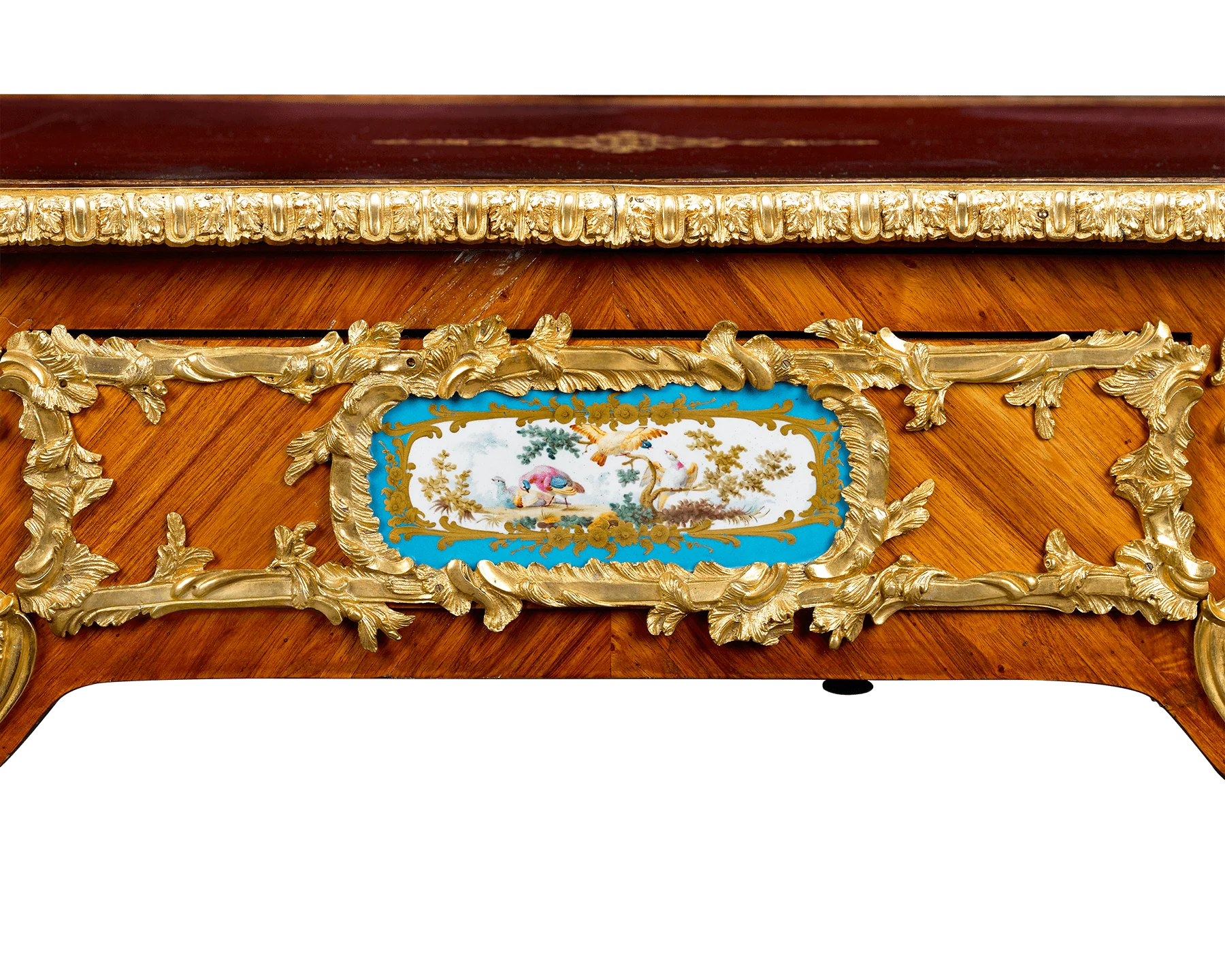 Sèvres Porcelain-Mounted Bureau Plat - Image 4