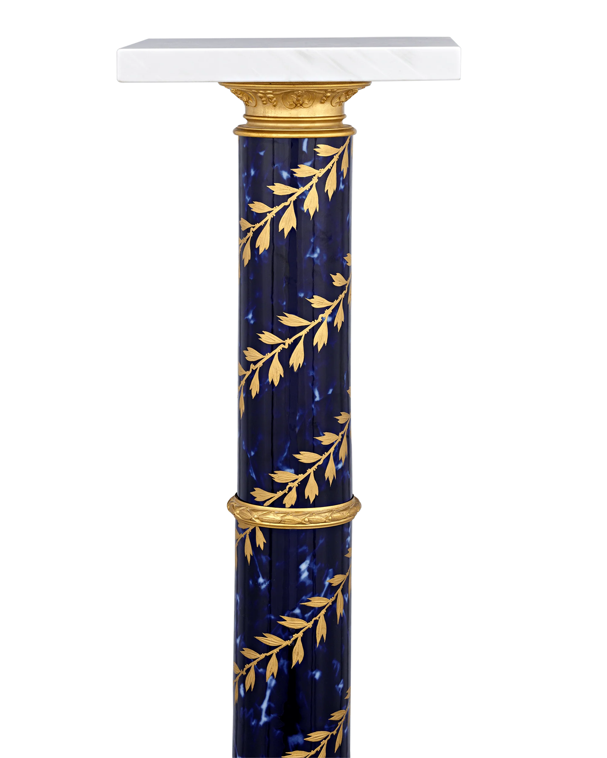 Sèvres-Style Porcelain Pedestal - Image 3