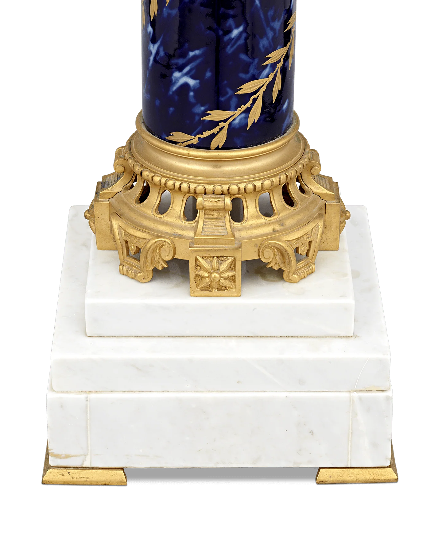 Sèvres-Style Porcelain Pedestal - Image 4