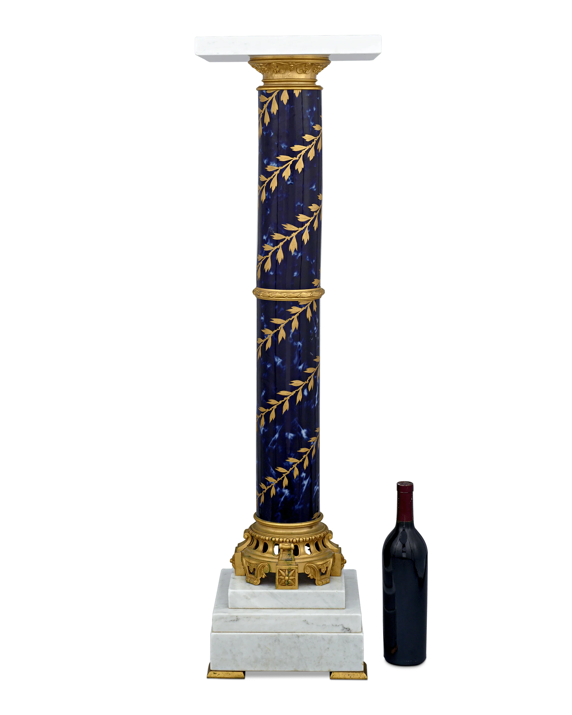 Sèvres-Style Porcelain Pedestal - Image 5