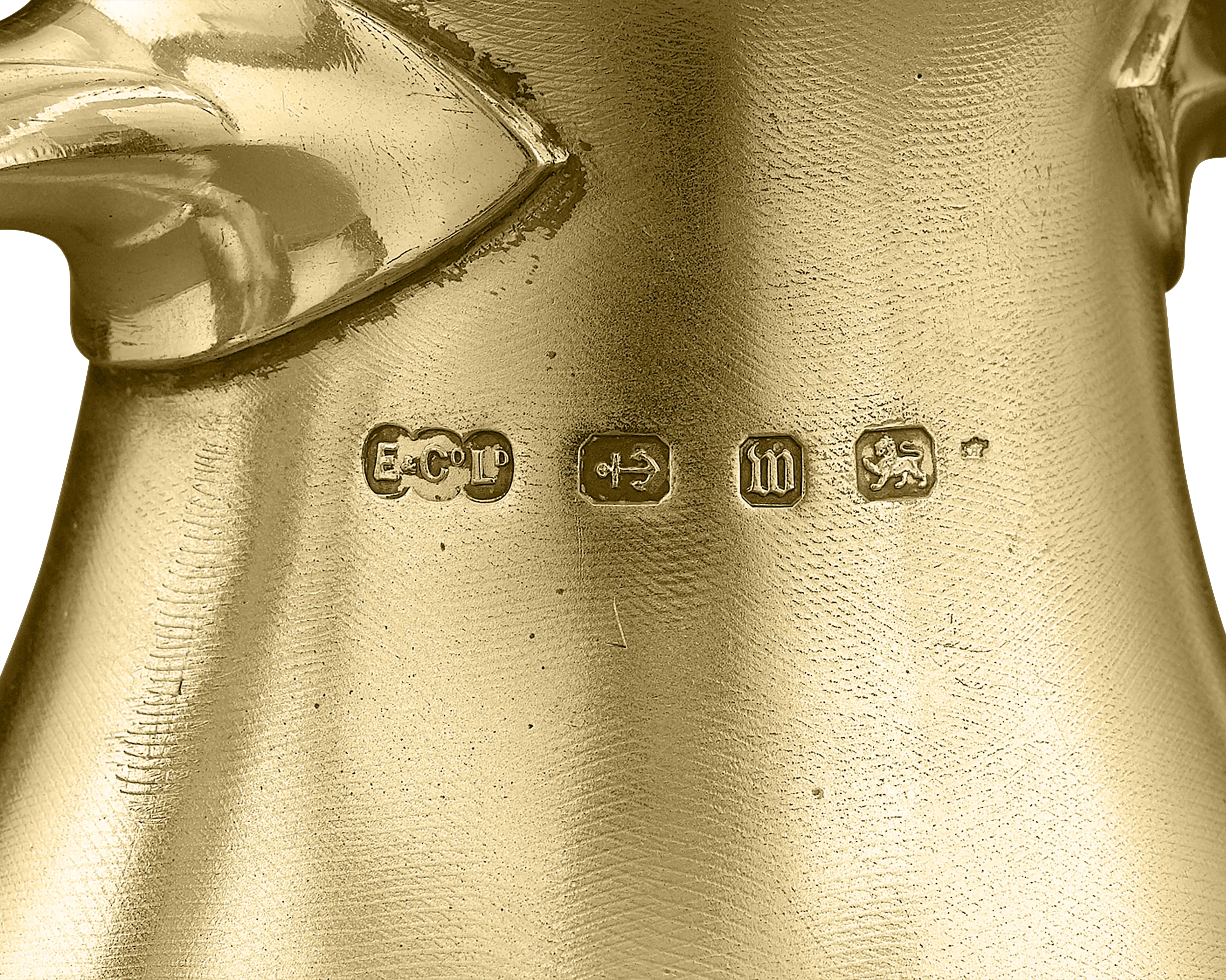 Silver Gilt Portland Vase by Elkington & Co. - Image 4