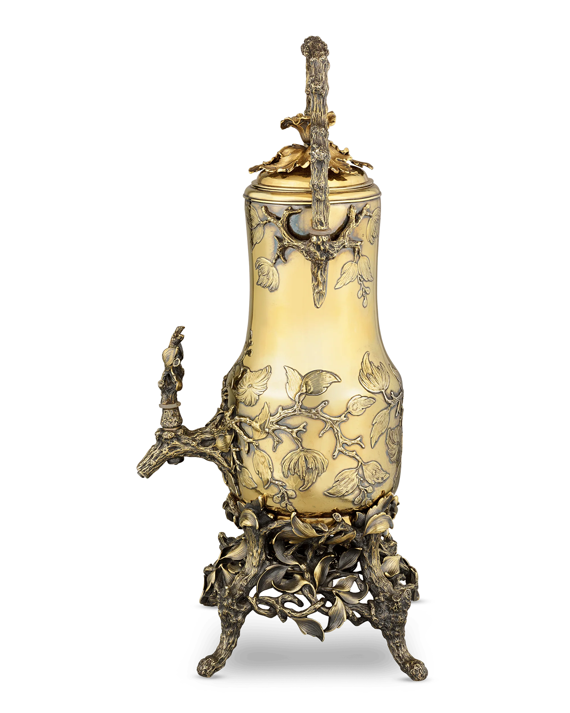 Silver Gilt Tea Fountain by Odiot - Image 3