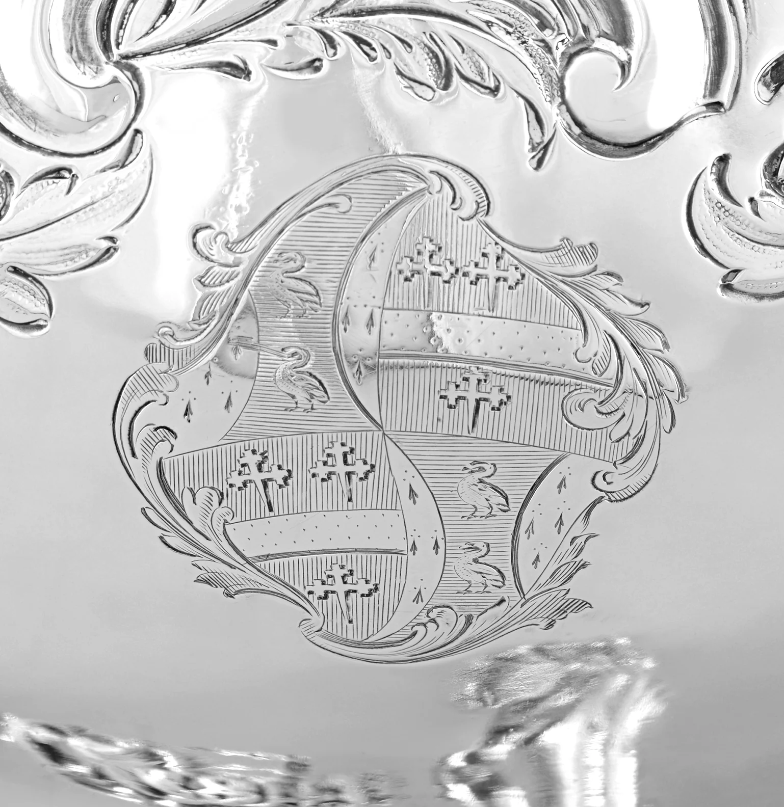 Silver Hot Water Kettle by Paul Storr - Image 4