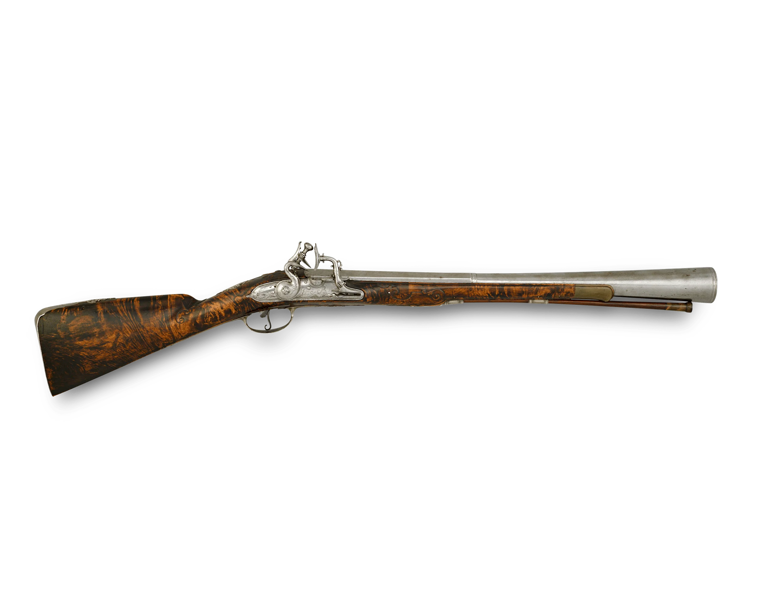 Silver-Mounted Italian Snaphaunce Blunderbuss - Image 2