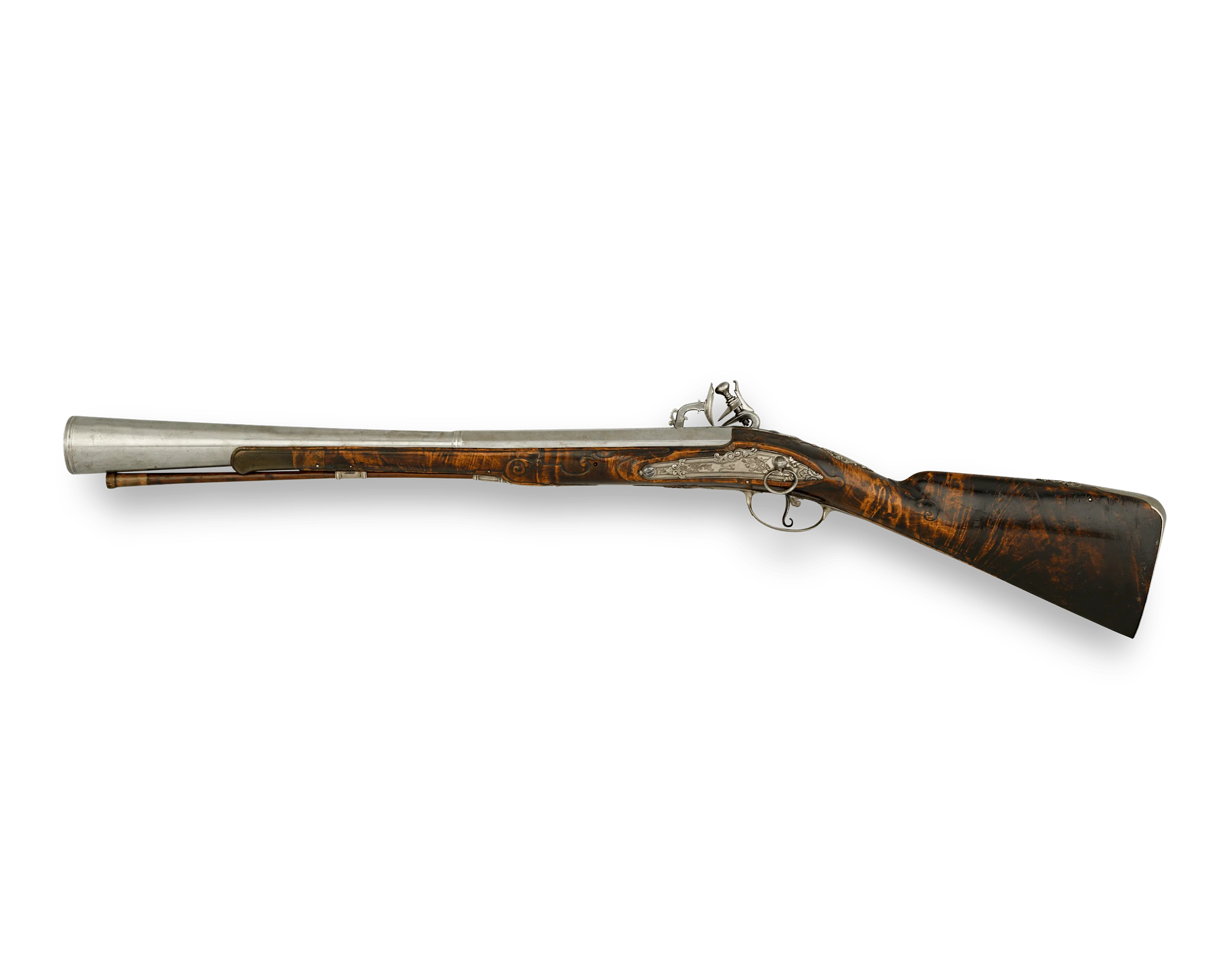 Silver-Mounted Italian Snaphaunce Blunderbuss - Image 3