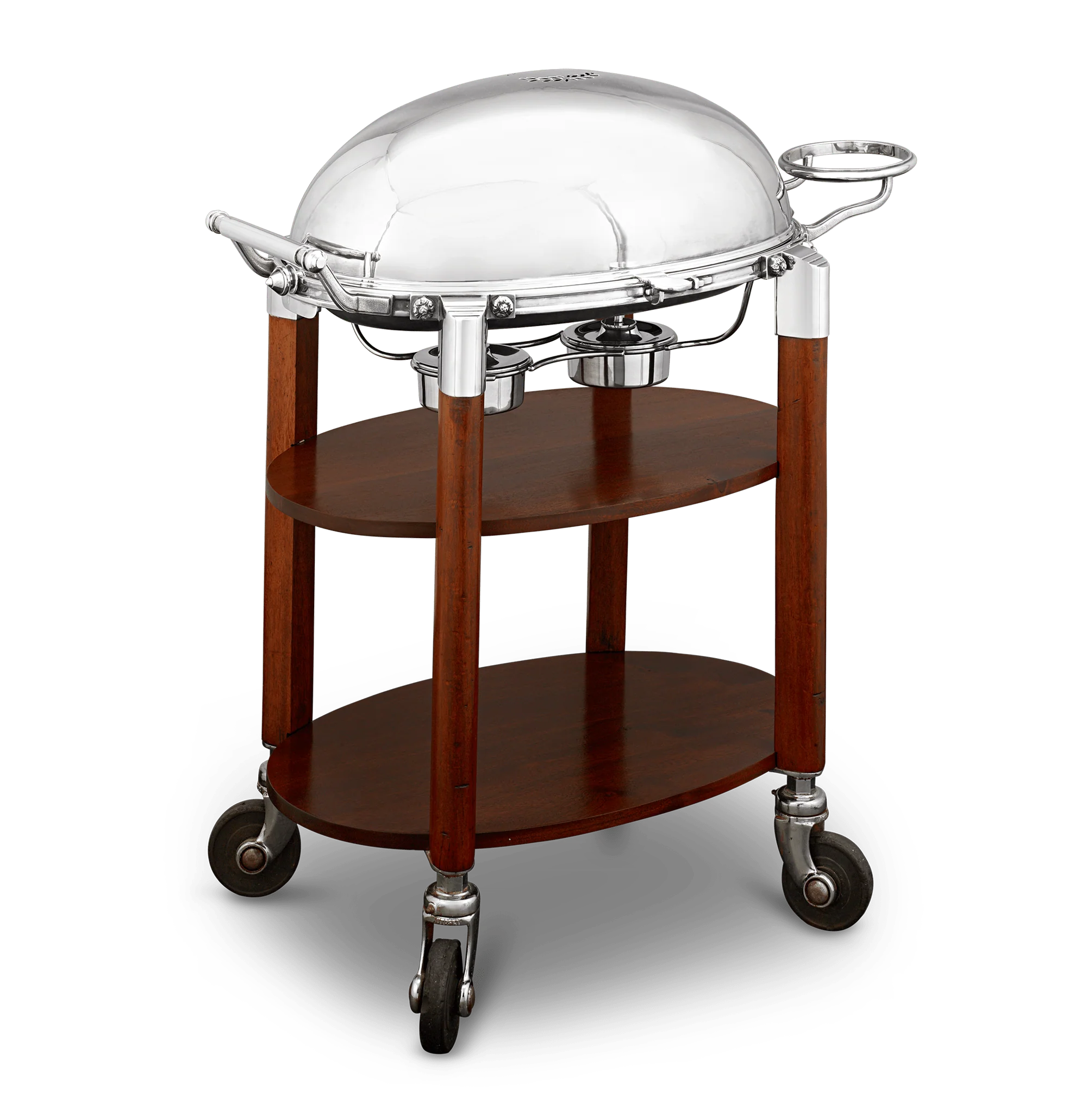 Silverplate Meat Trolley by Elkington & Co.