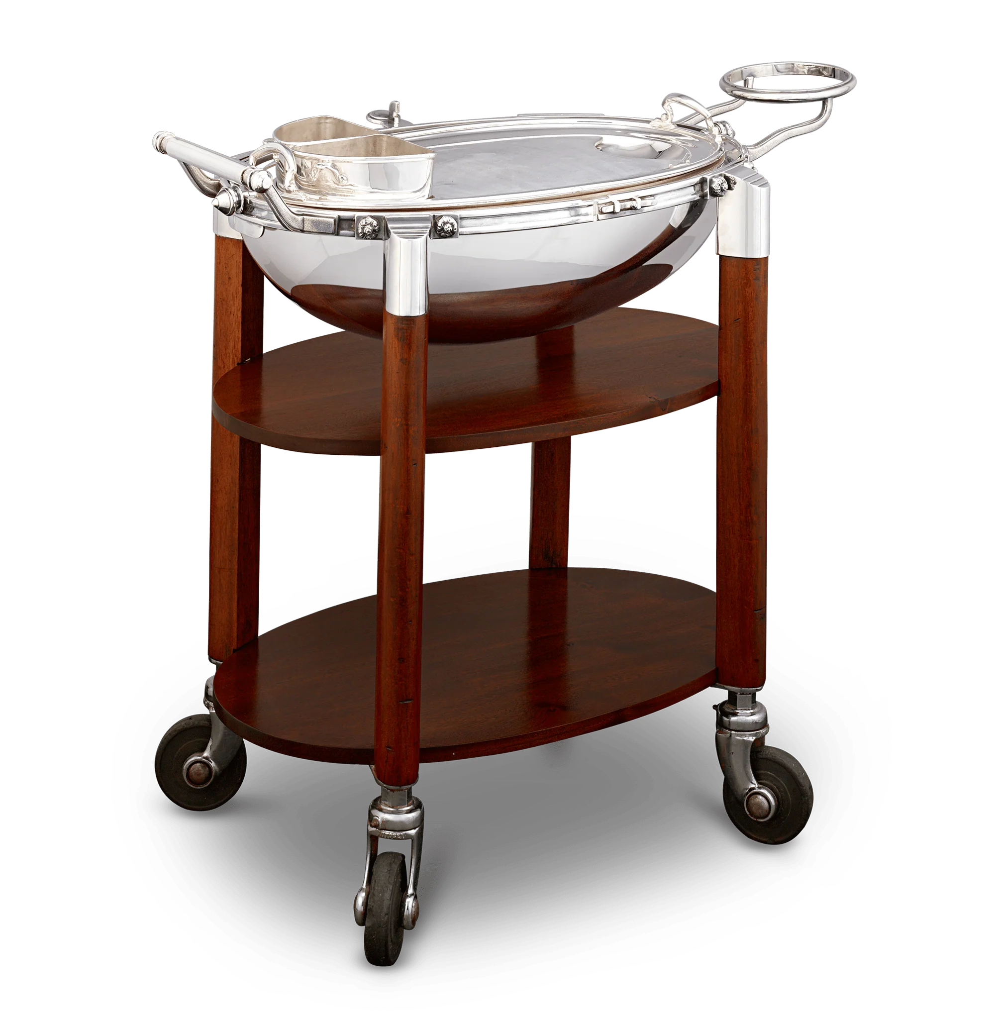 Silverplate Meat Trolley by Elkington & Co. - Image 2
