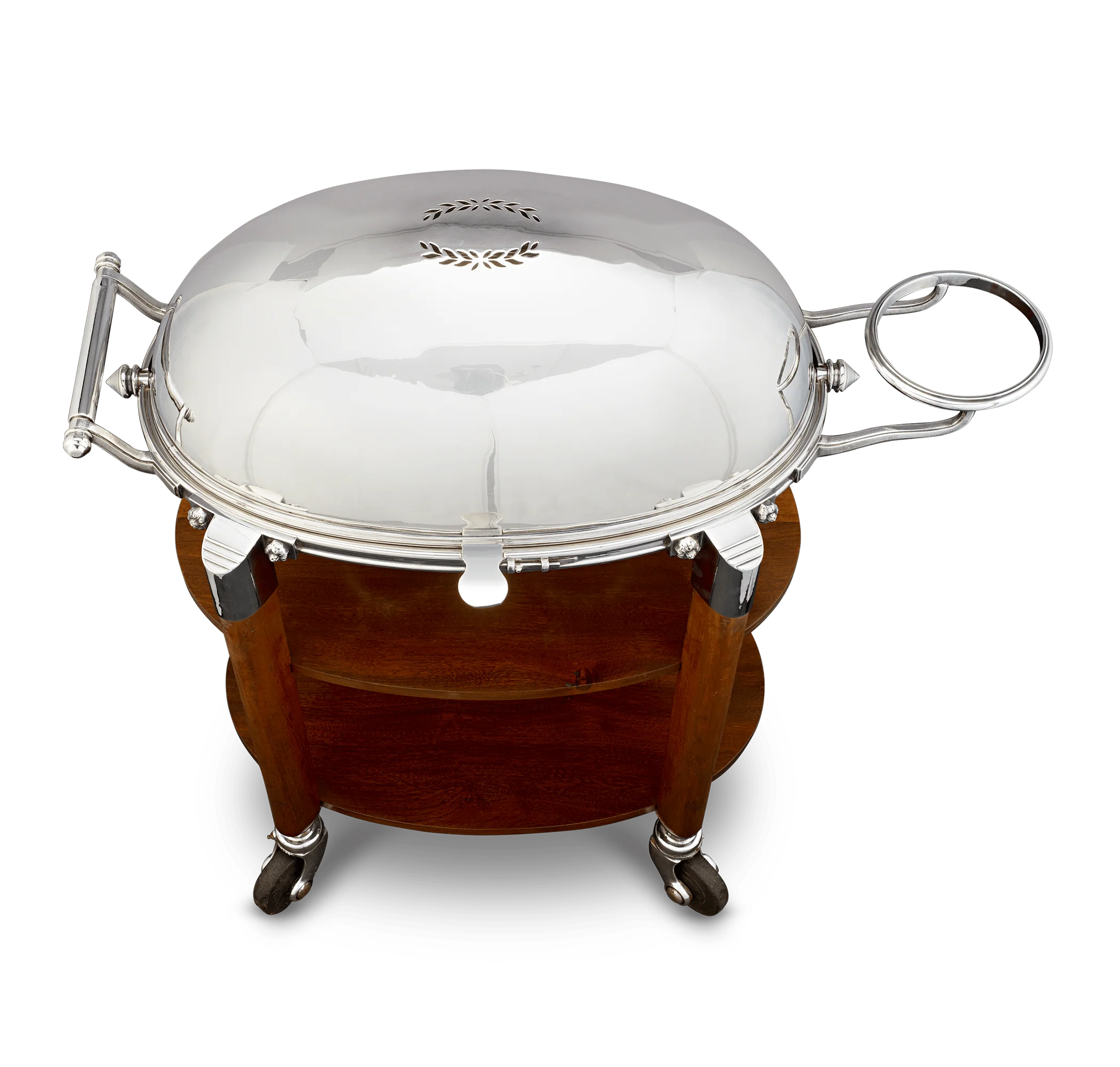 Silverplate Meat Trolley by Elkington & Co. - Image 4