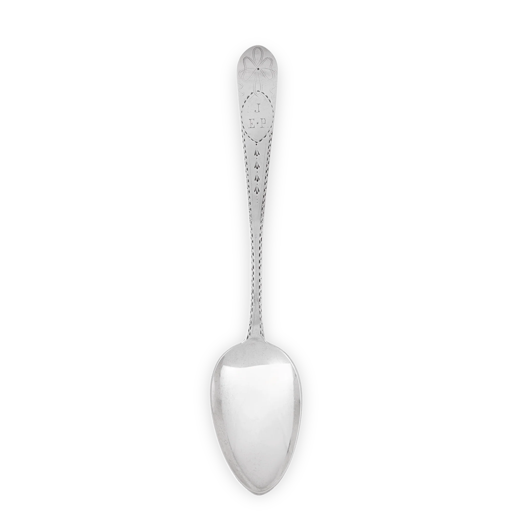 Six Old English Silver Tablespoons by John Power - Image 2