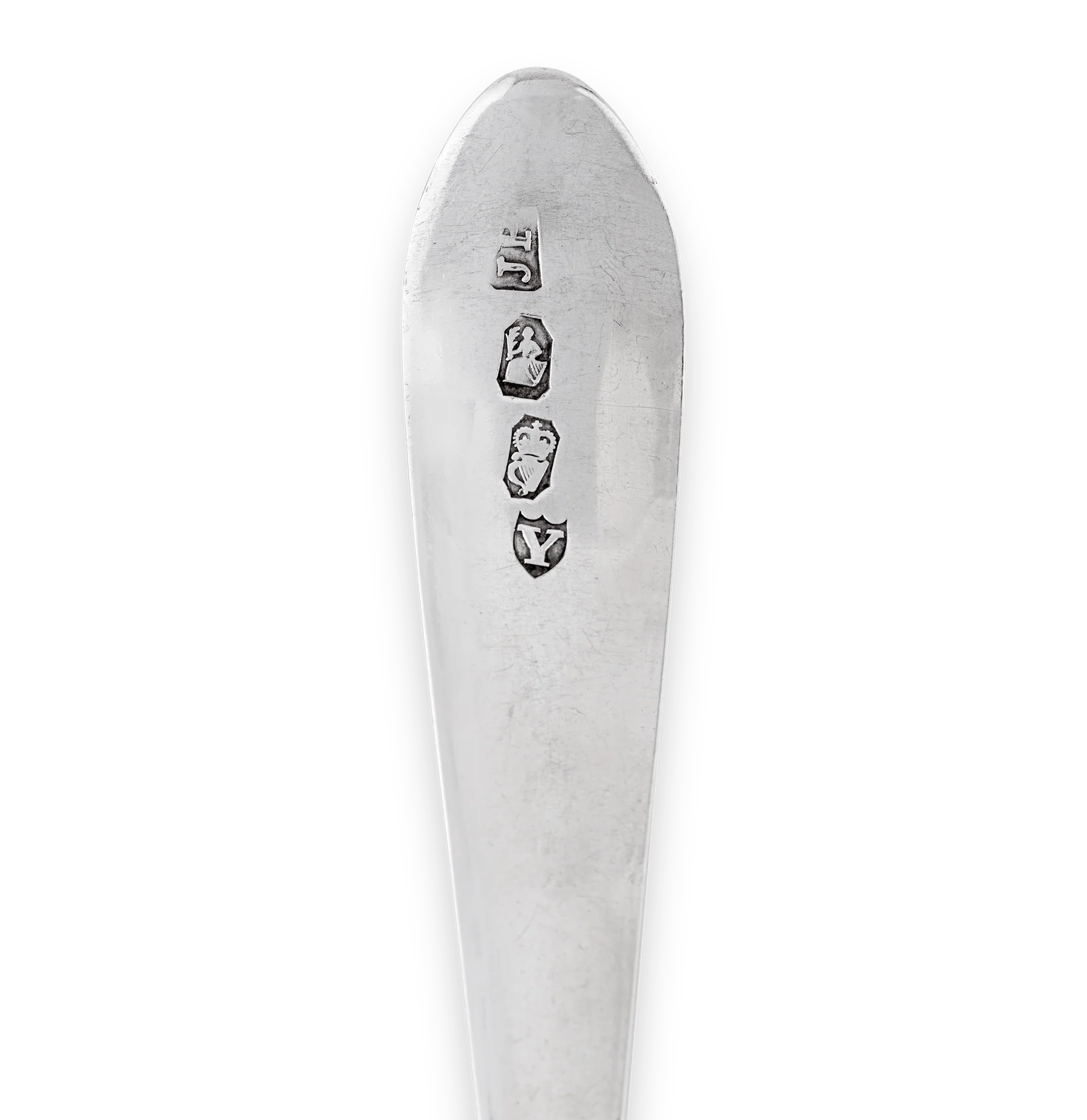 Six Old English Silver Tablespoons by John Power - Image 3