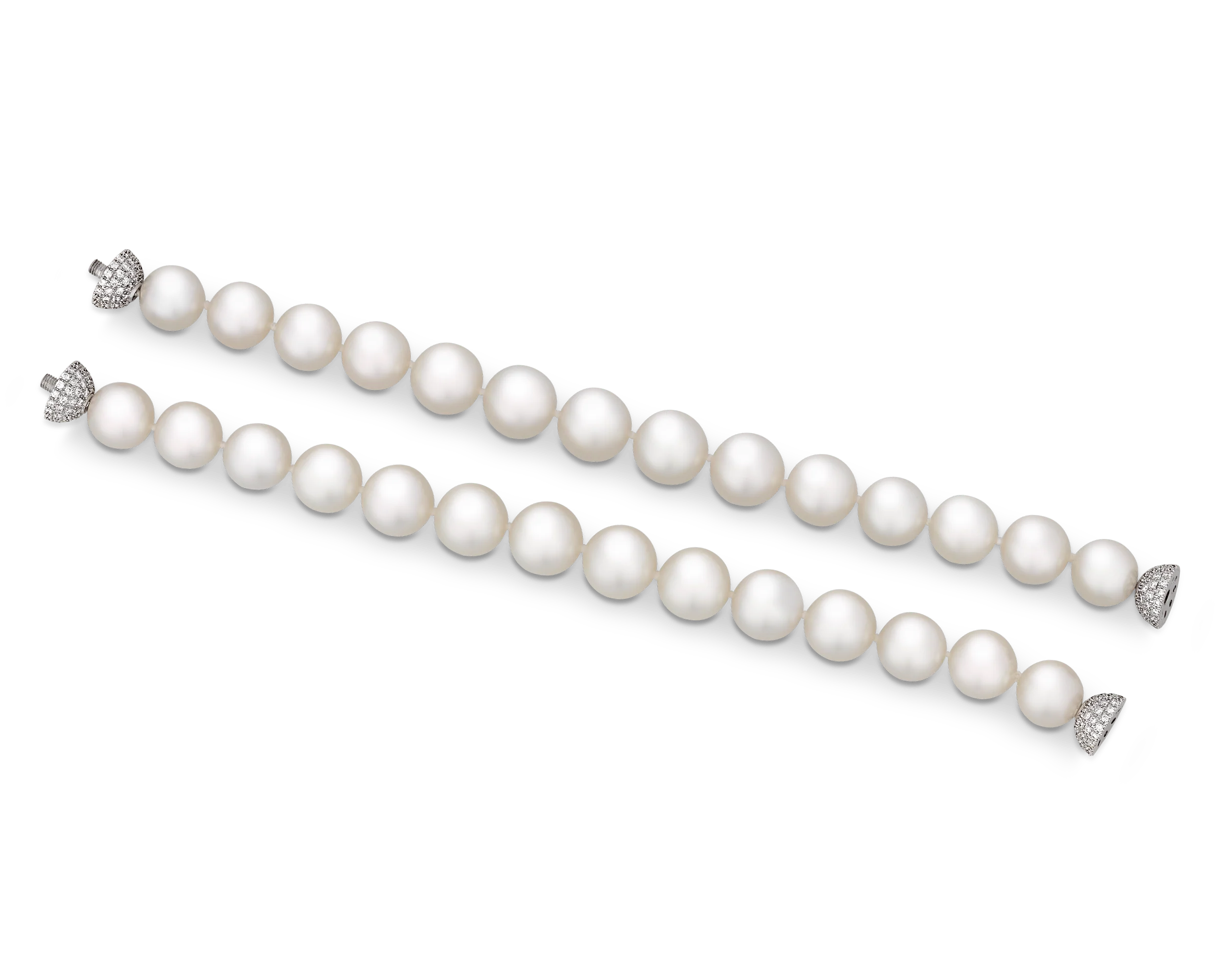 South Sea Pearl Convertible Bracelets and Necklace - Image 3
