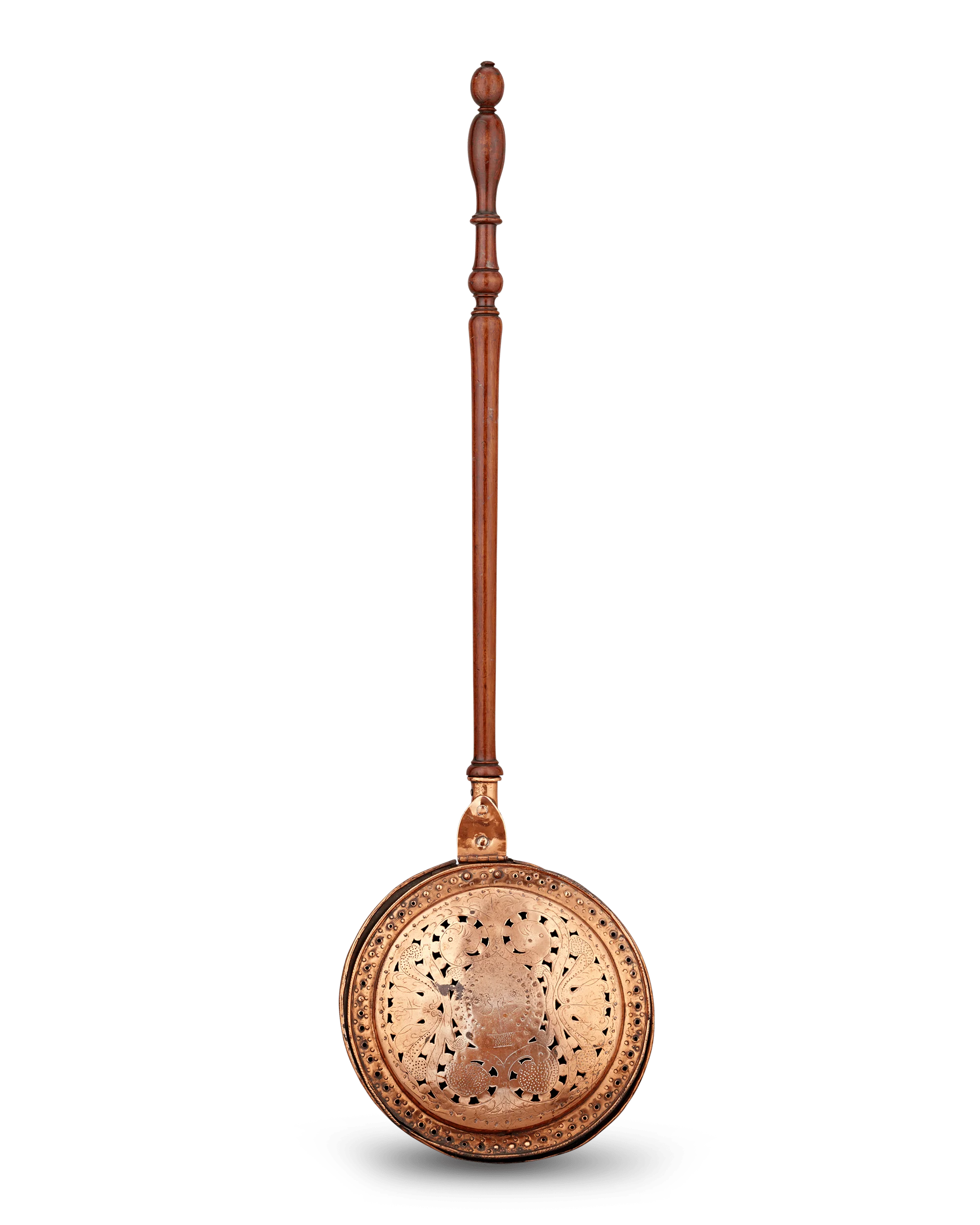 Spun Brass Bed Warmer - Image 2