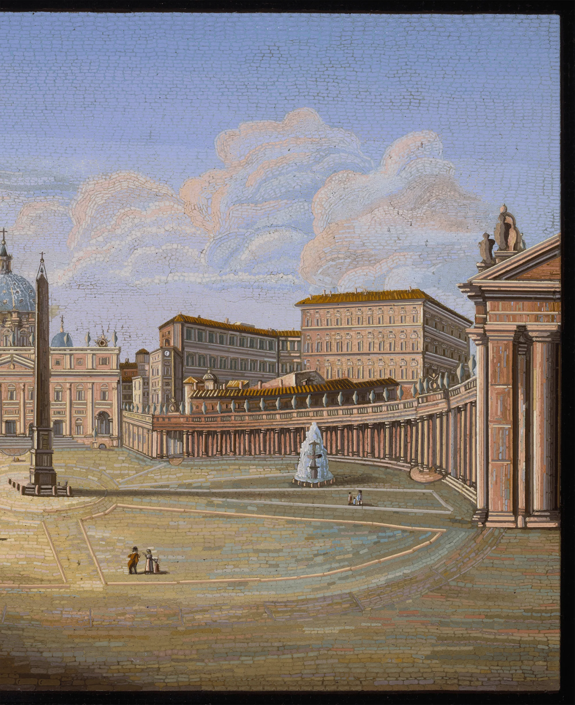 St. Peter's Square Italian Micromosaic - Image 4