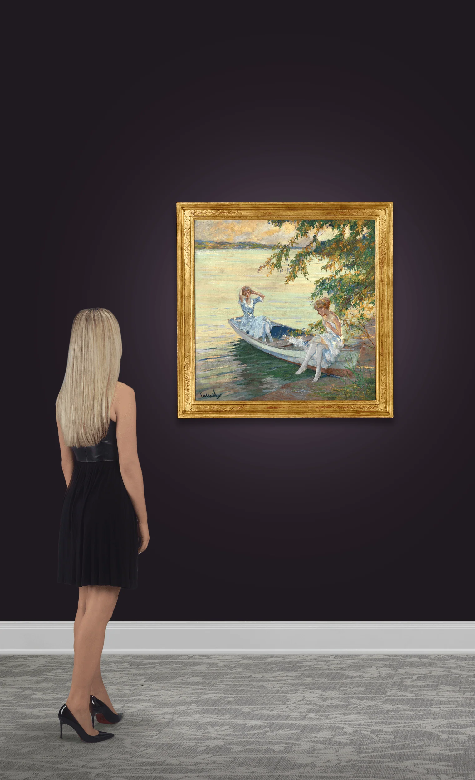 Summer Evening by Edward Alfred Cucuel - Image 5