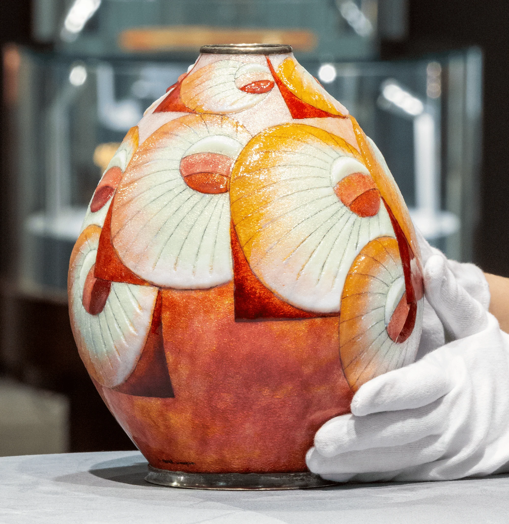 Sunburst Vase by Camille Fauré - Image 5