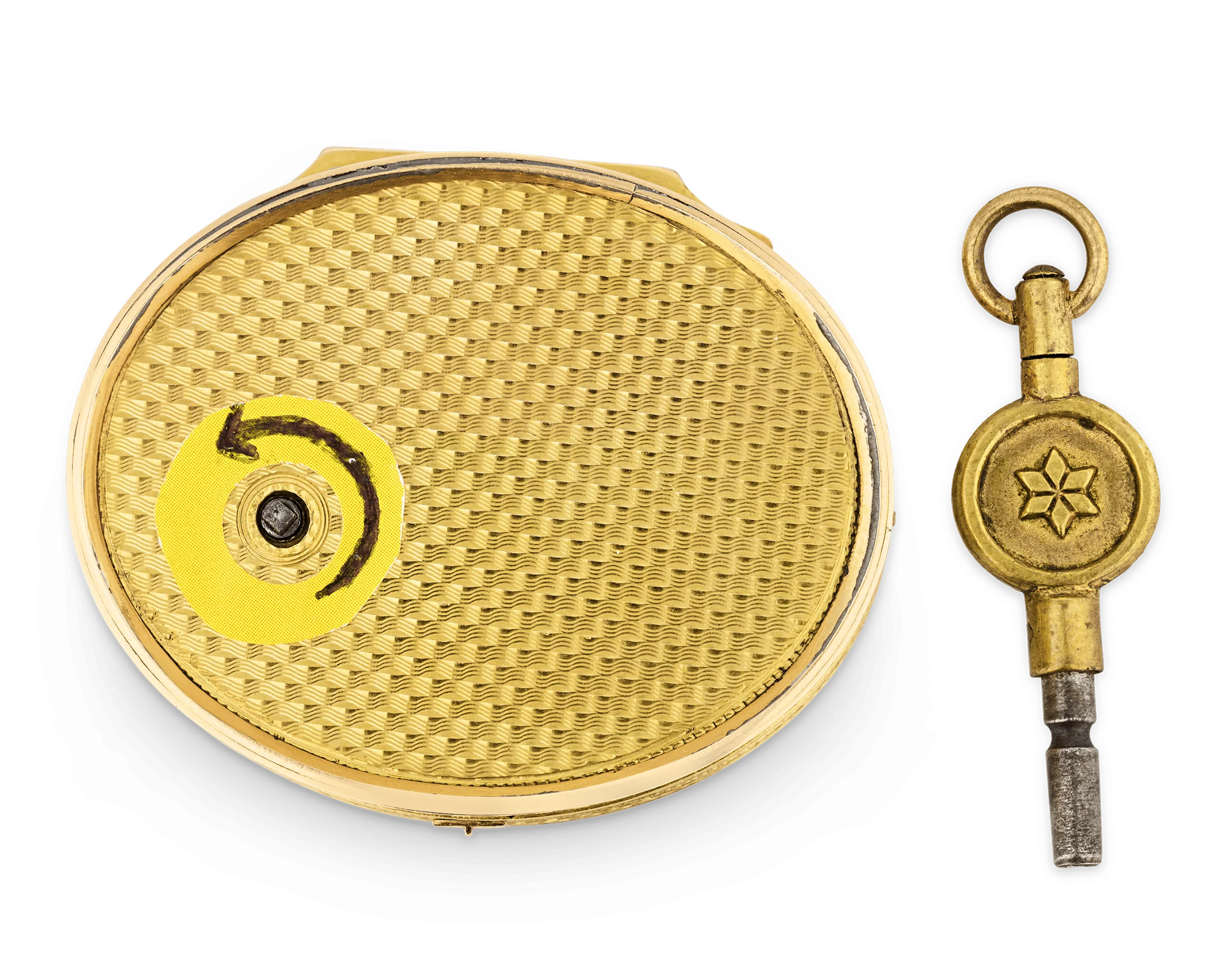 Swiss Enamel and Gold Musical Snuff Box - Image 4