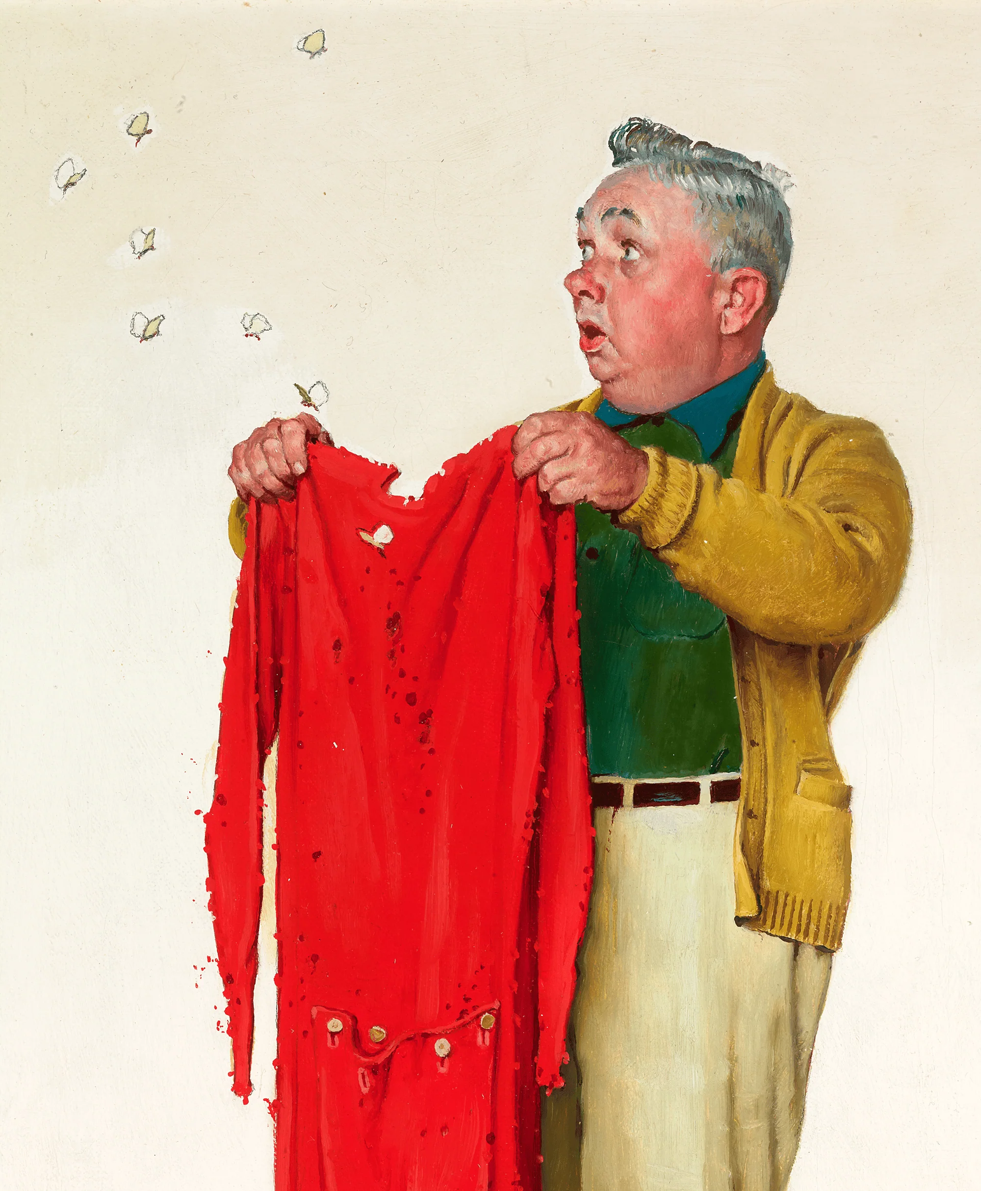 Tender Years: Moth Holes by Norman Rockwell - Image 4