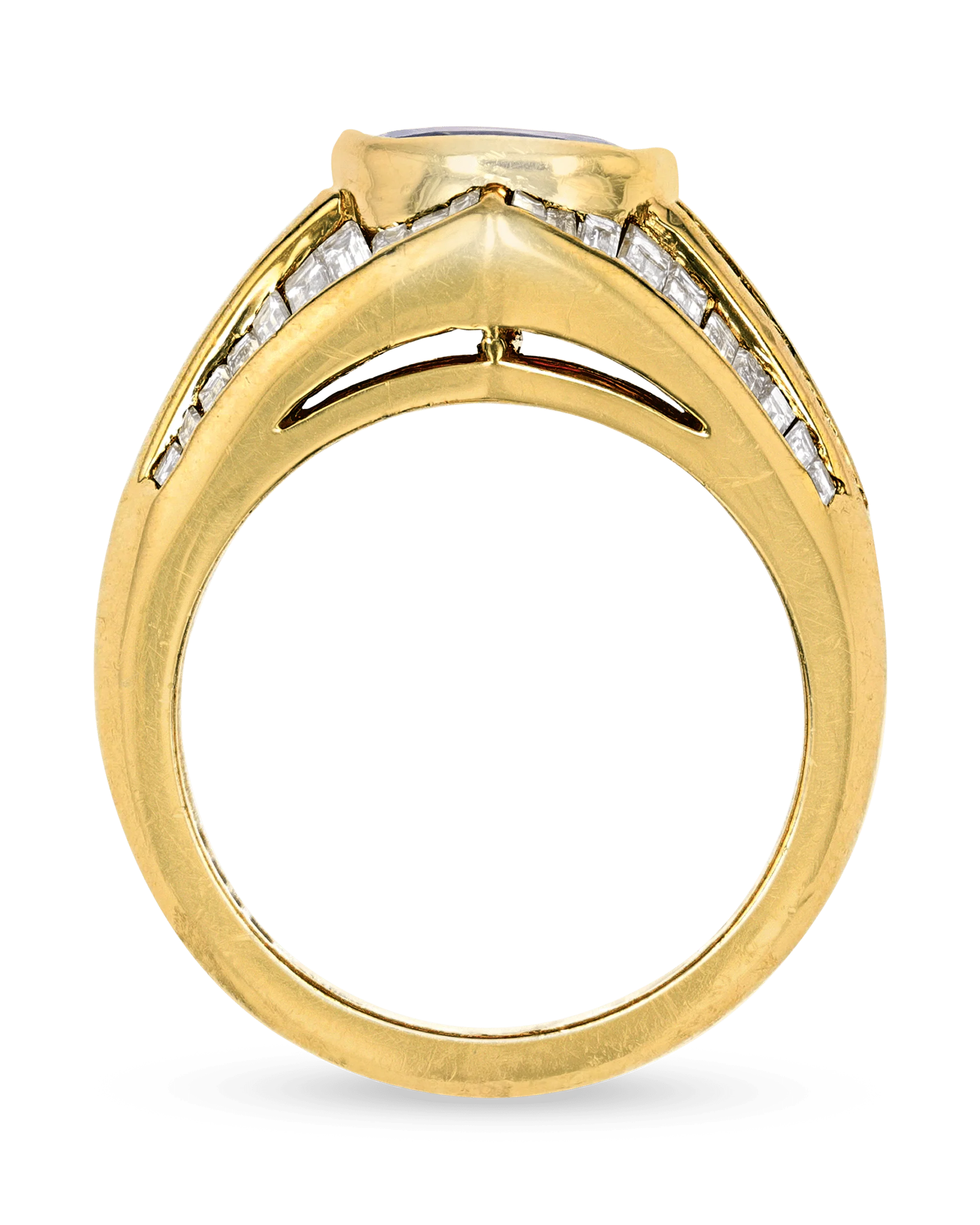 Thai Ruby and Diamond Ring - Image 2