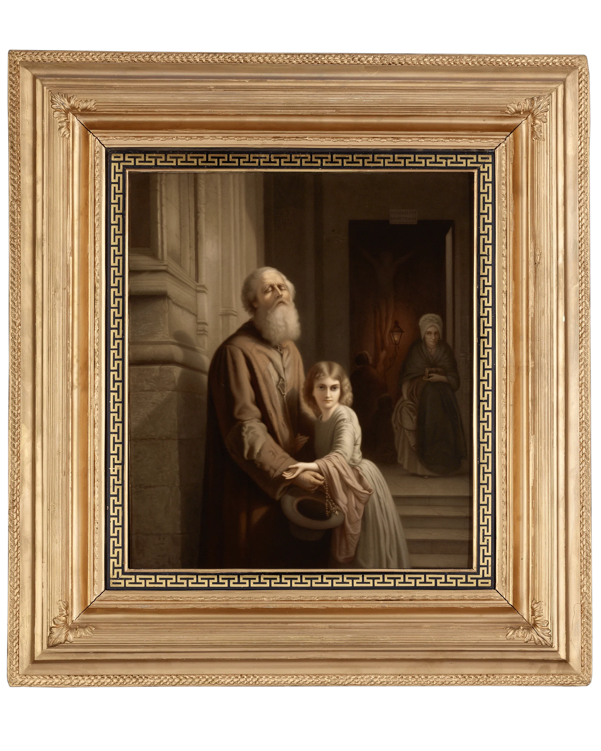 The Blind Beggar Porcelain Plaque by KPM - Image 2