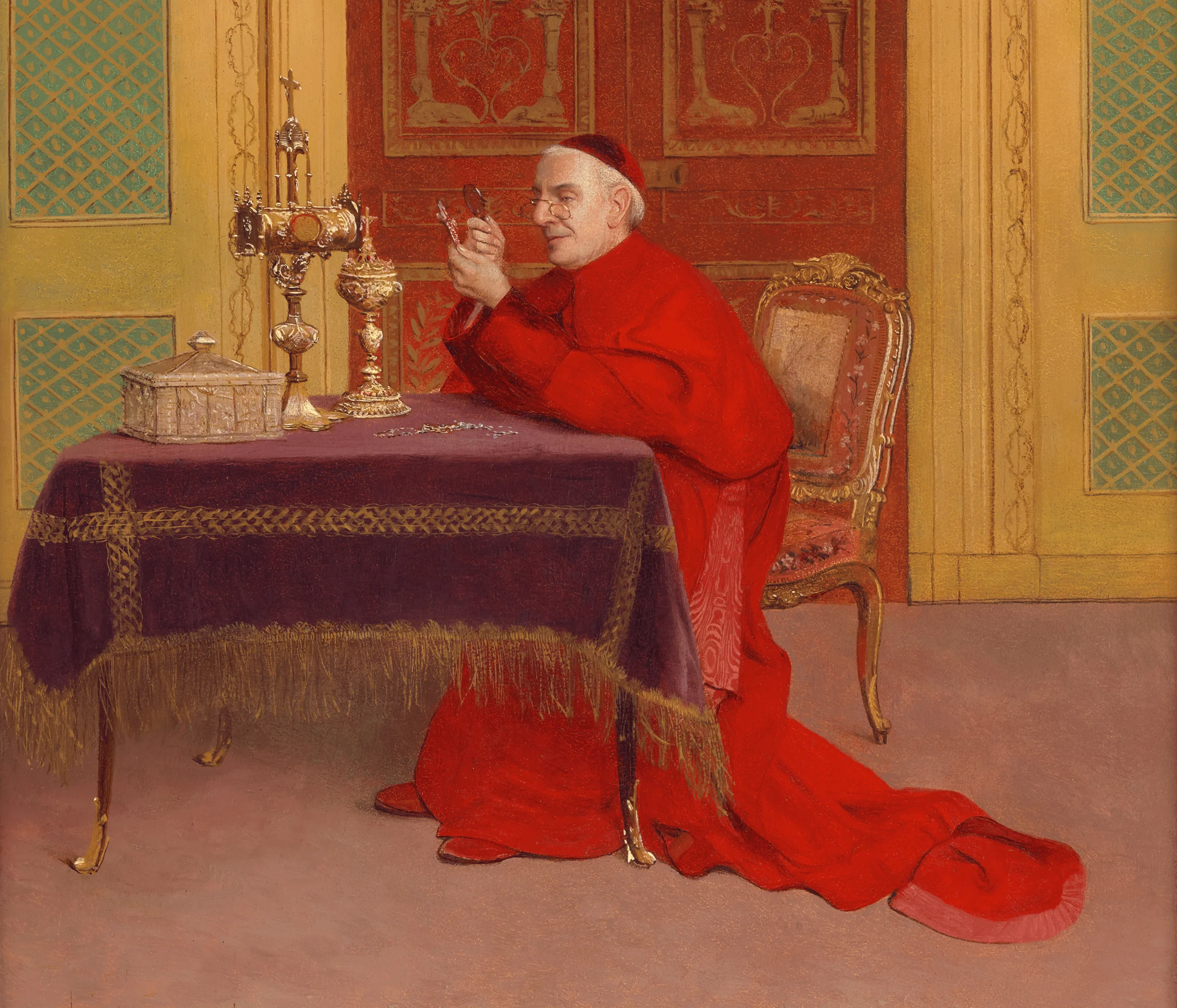 The Connoisseur by Georges Croegaert - Image 3