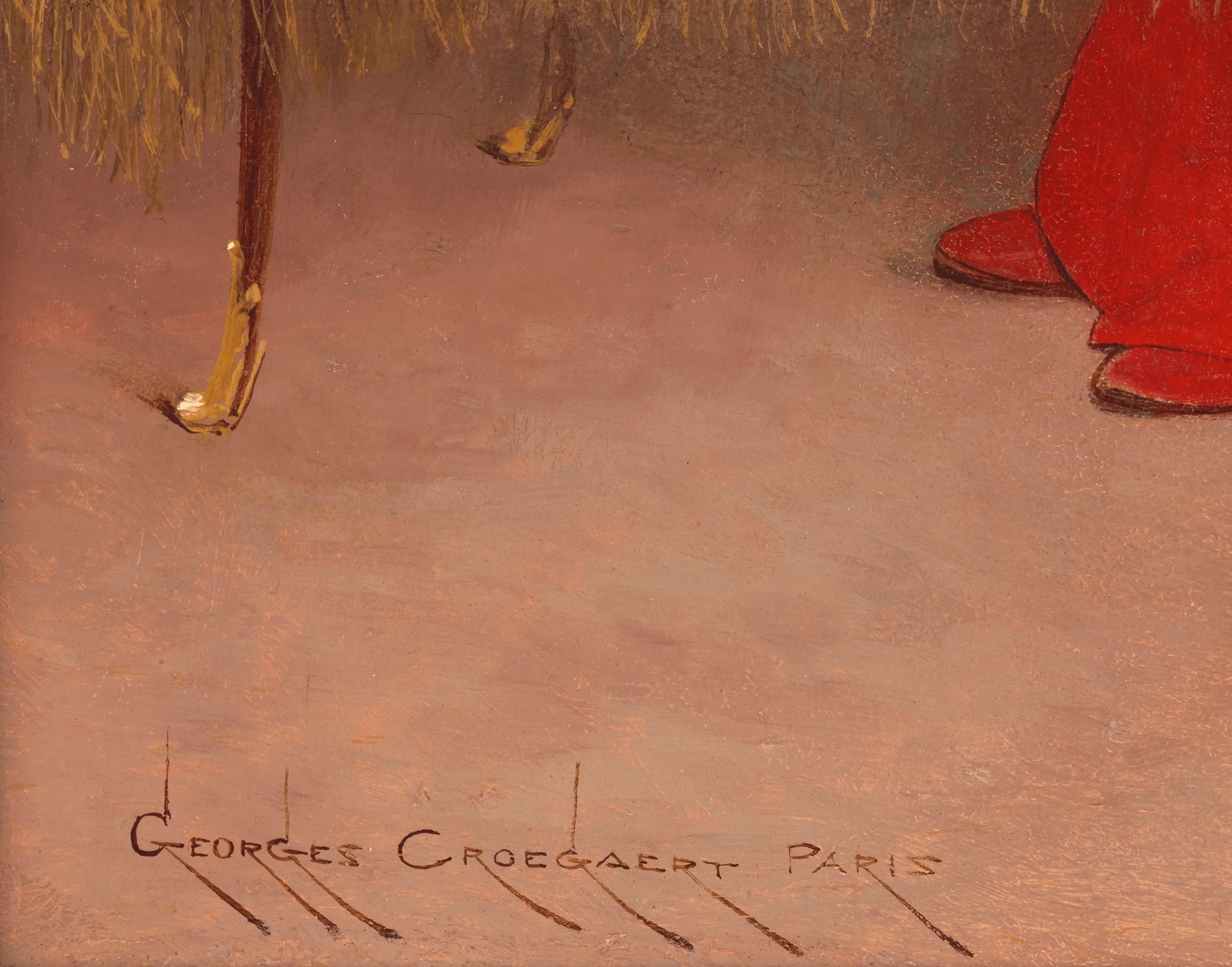The Connoisseur by Georges Croegaert - Image 4