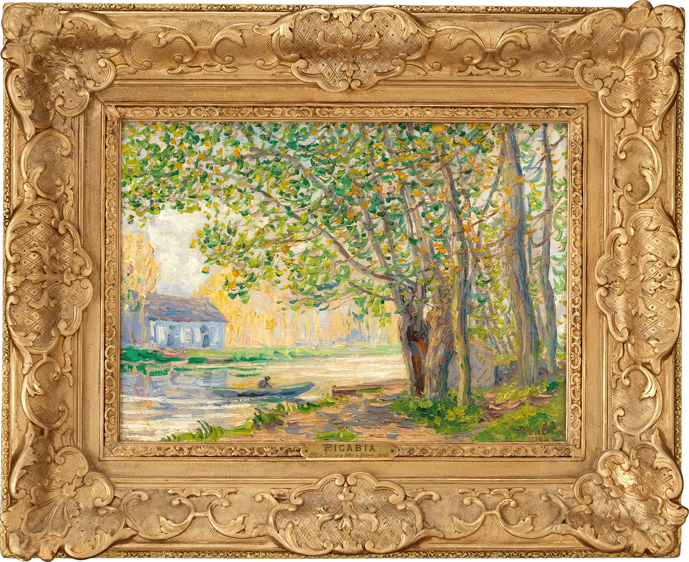 The Effect of Sun on the Banks of the Loing by Francis Picabia - Image 2