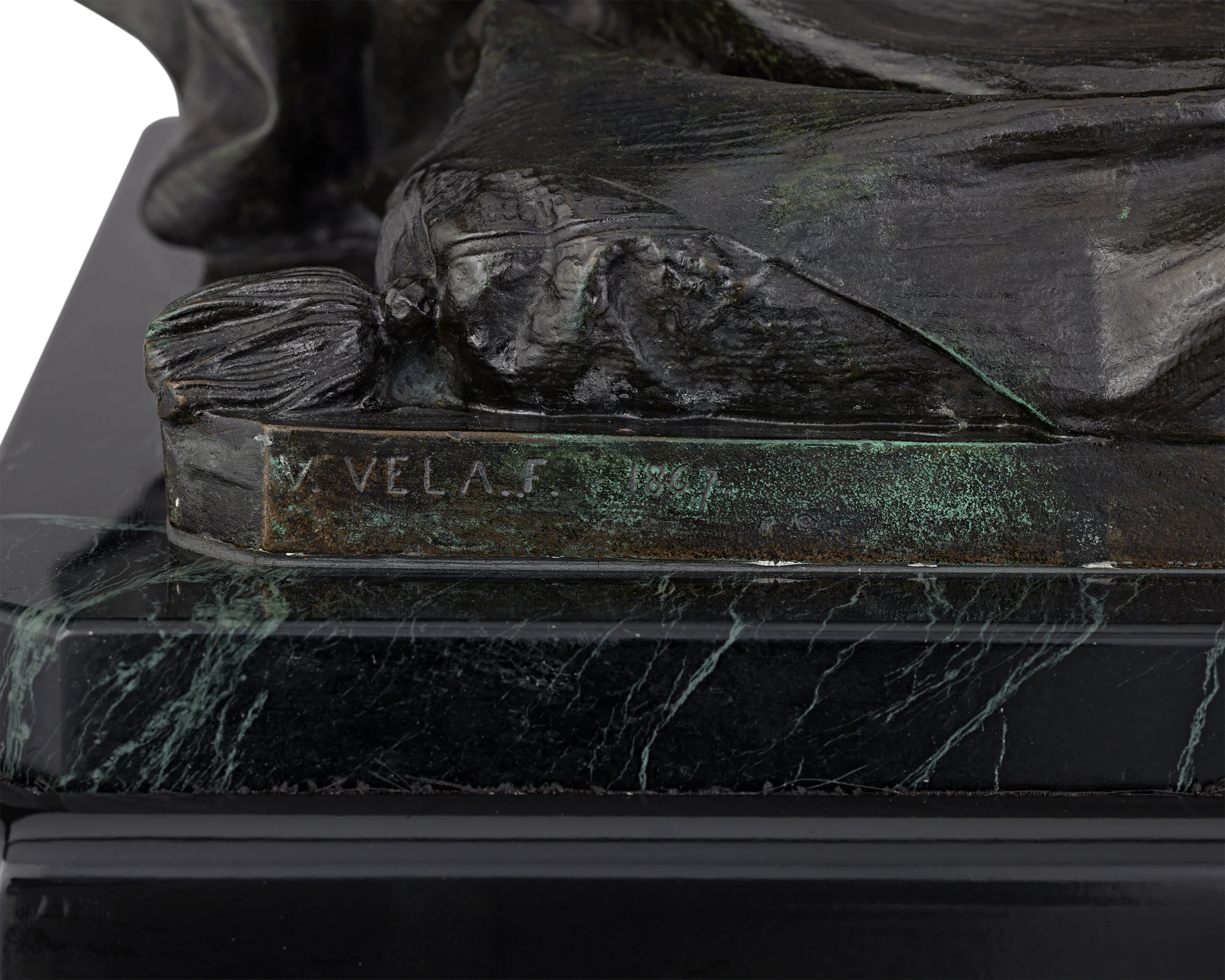 The Last Days of Napoléon by Vincenzo Vela - Image 8