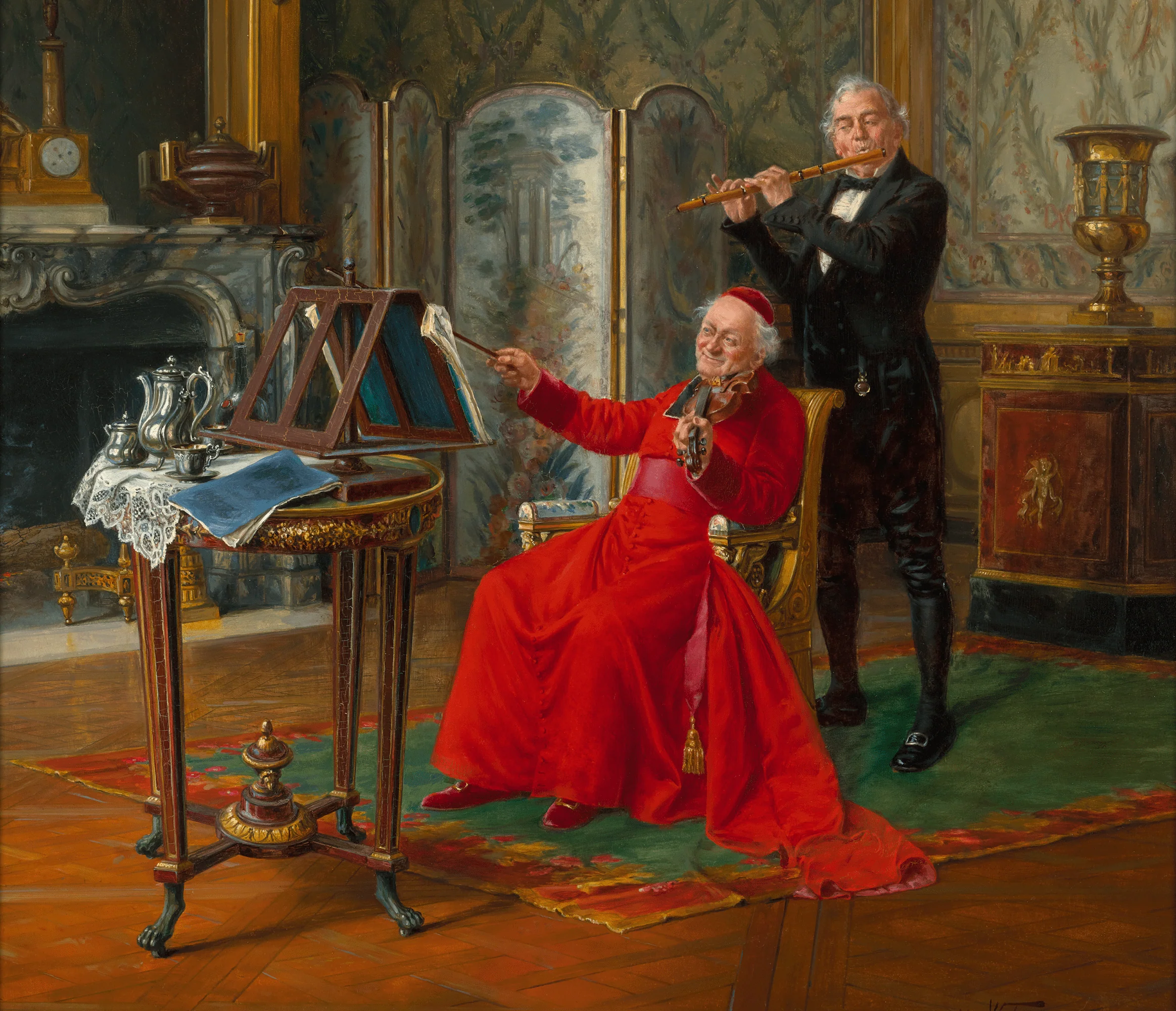 The Musician by Alfred Weber - Image 3