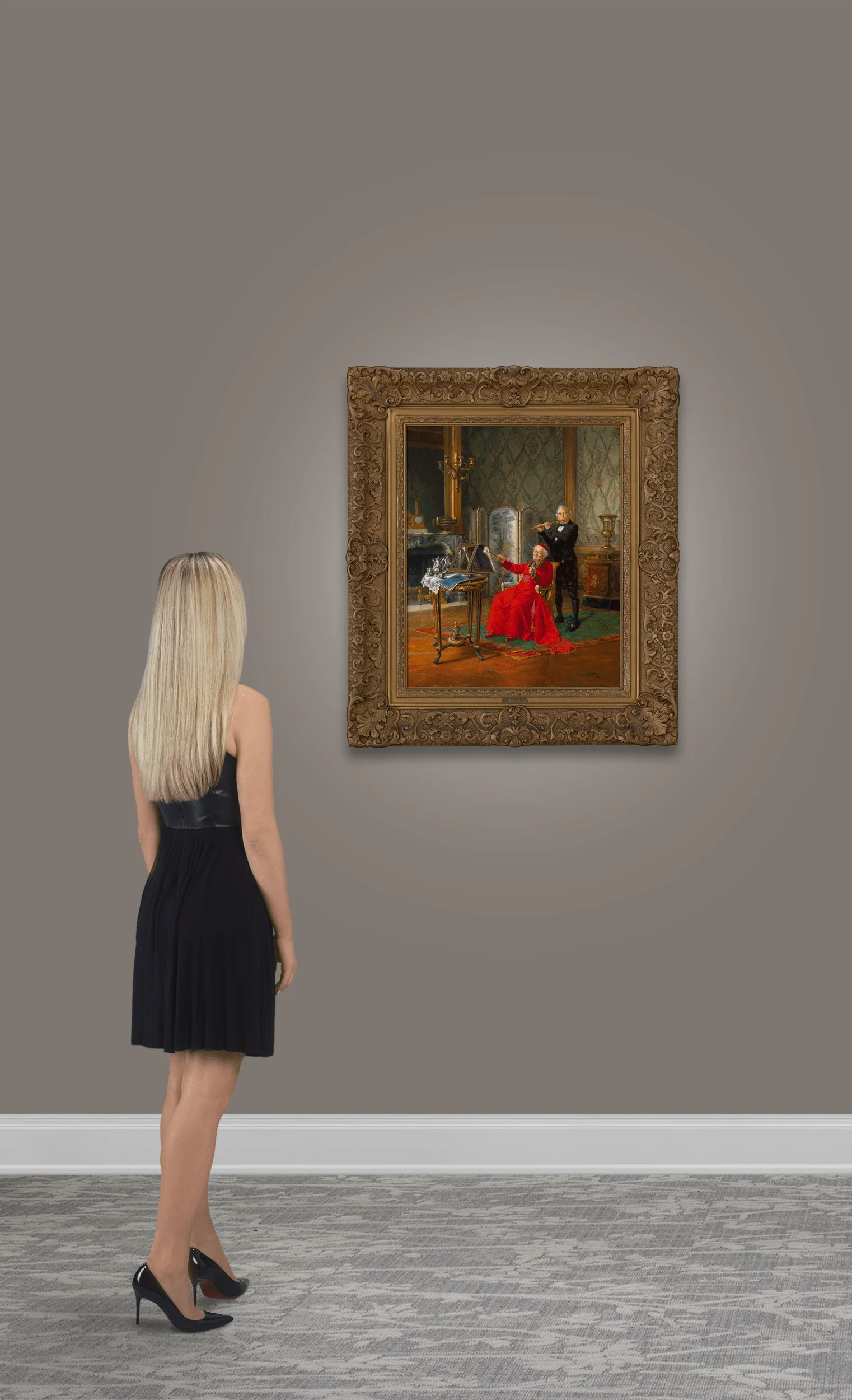 The Musician by Alfred Weber - Image 5