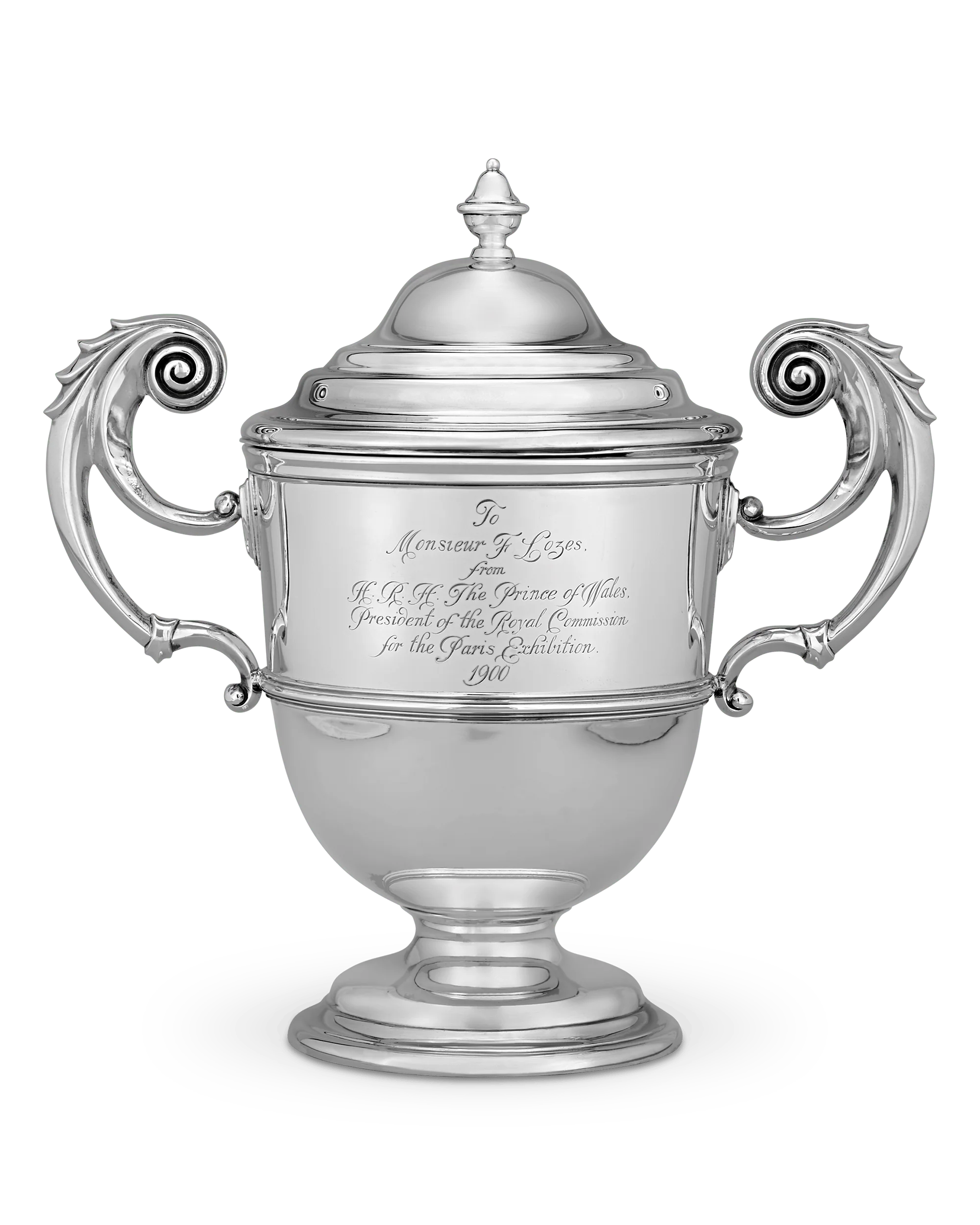 The Prince of Wales Silver Cup by Elkington & Co. - Image 2