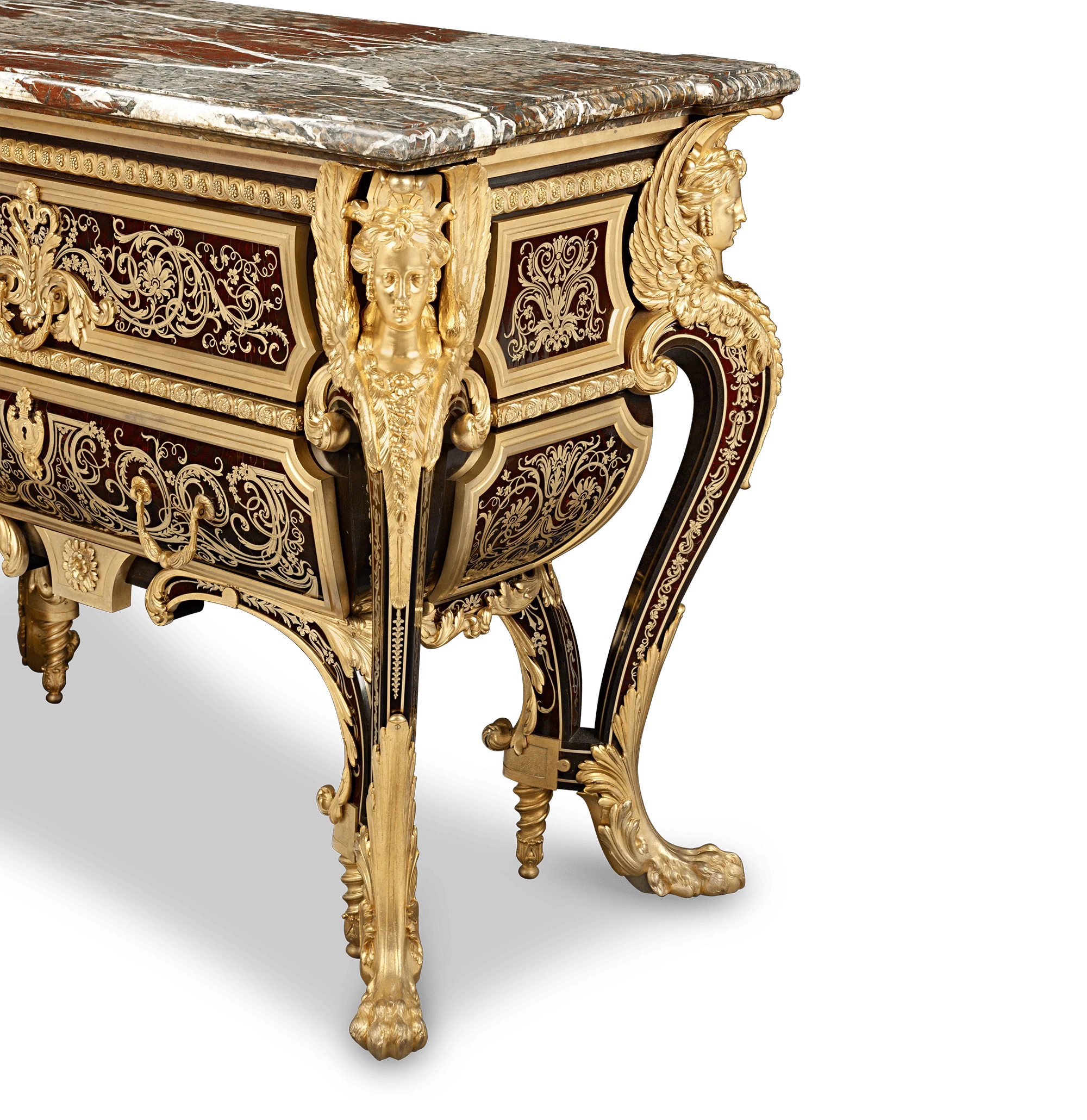The Royal Boulle Marquetry Commode by Blake - Image 4