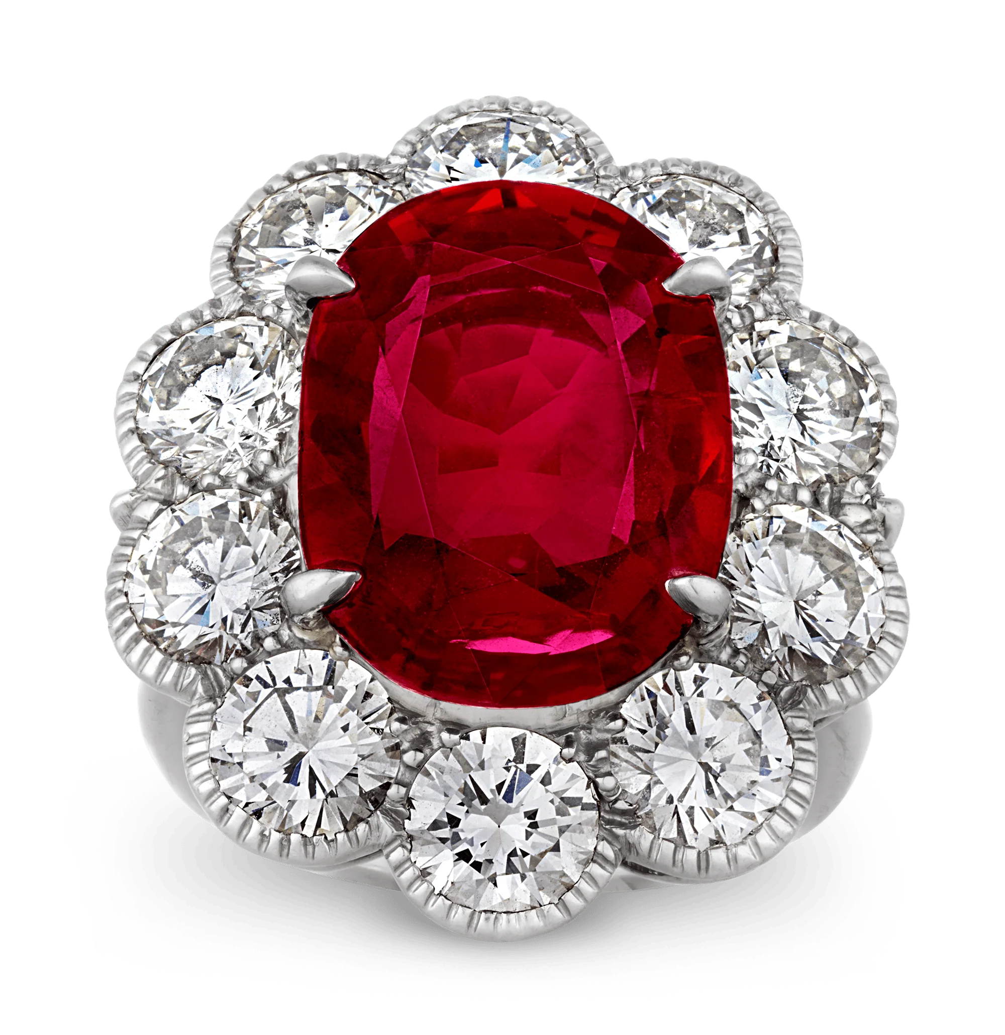 The Sultan of Brunei's Ruby Ring, 7.75 Carats - Image 3
