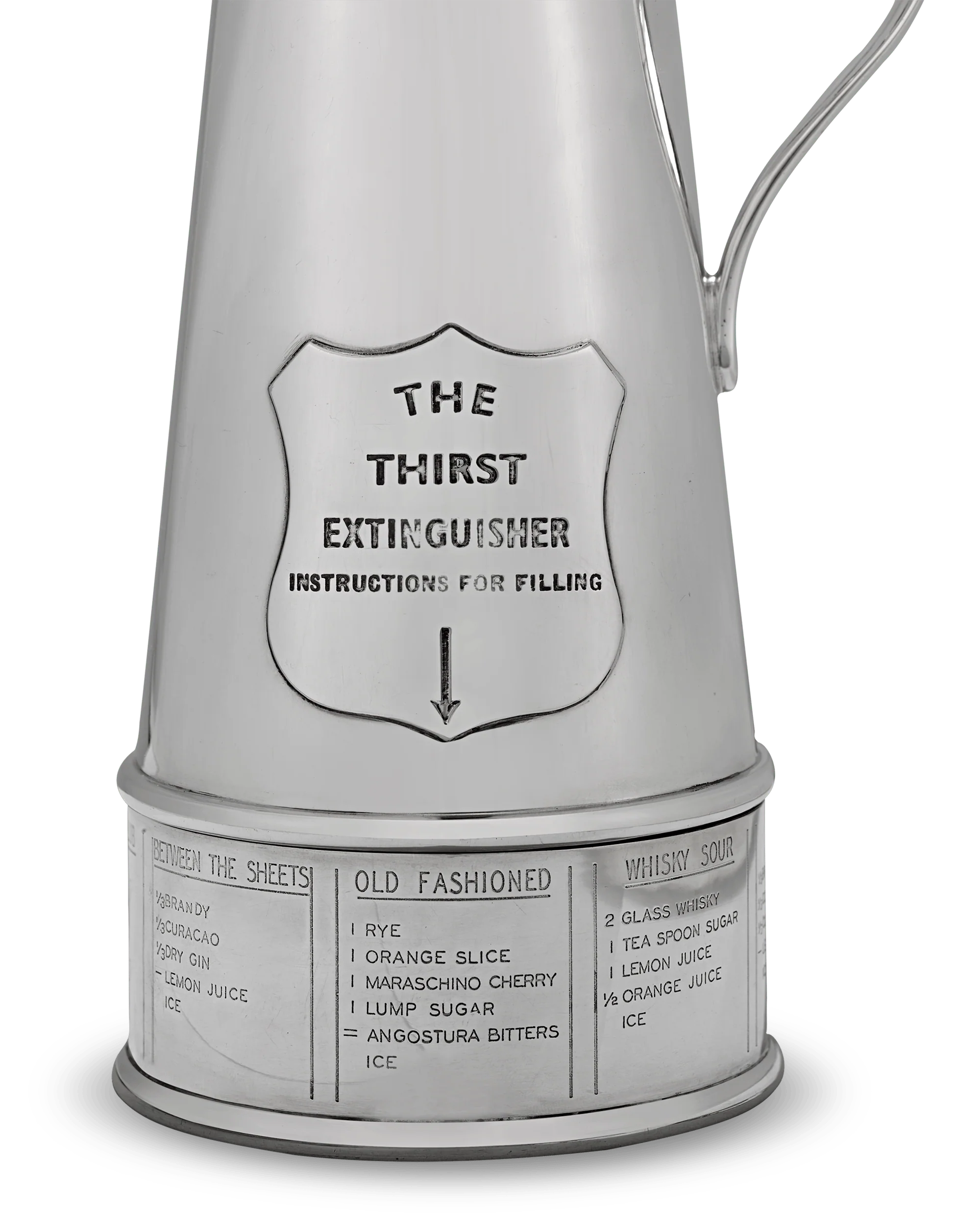 Thirst Extinguisher Cocktail Shaker by Asprey & Co. - Image 5