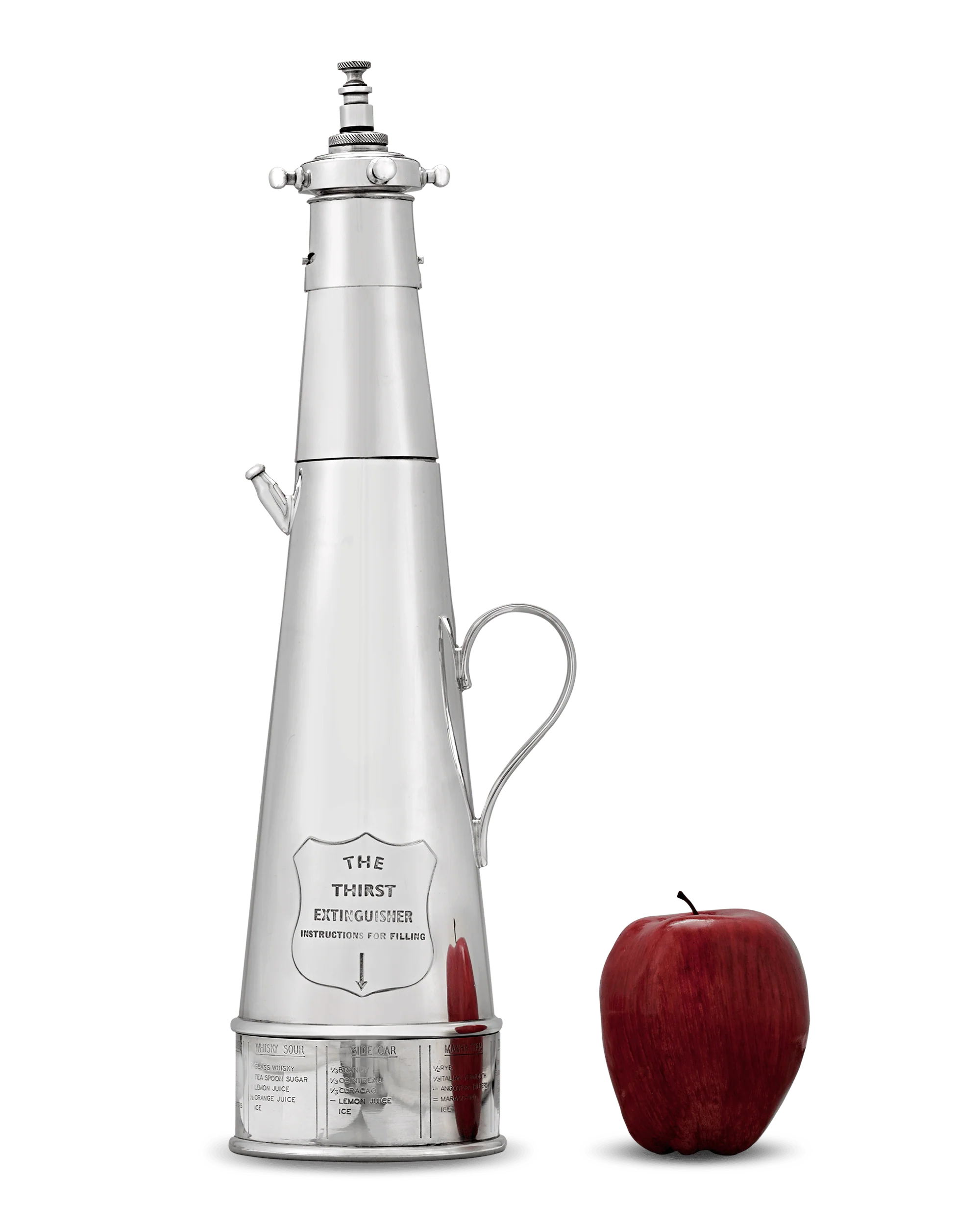 Thirst Extinguisher Cocktail Shaker by Asprey & Co. - Image 8