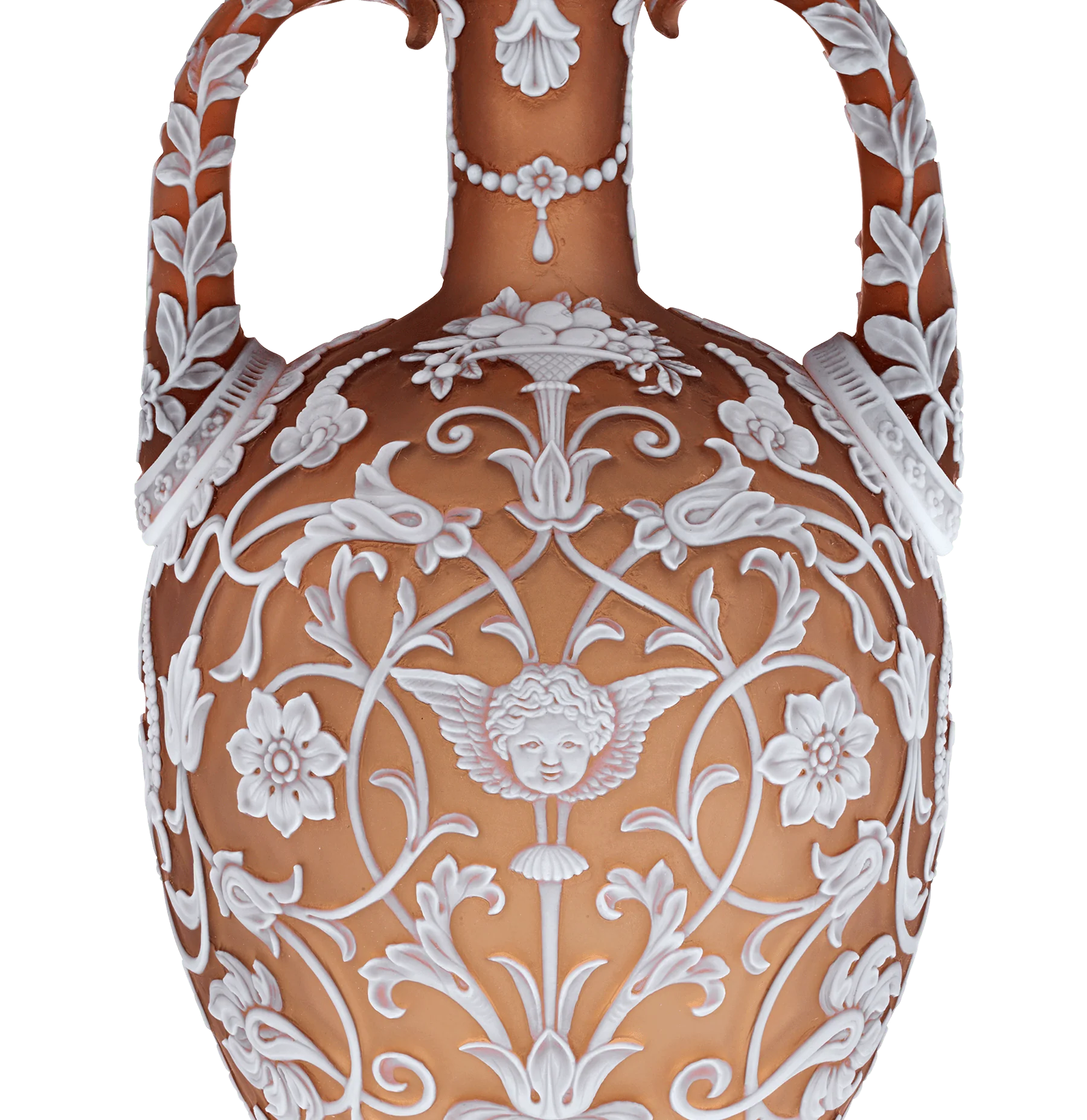 Thomas Webb & Son Two-Handled Cameo Amphora Vase by Thomas Woodall - Image 3