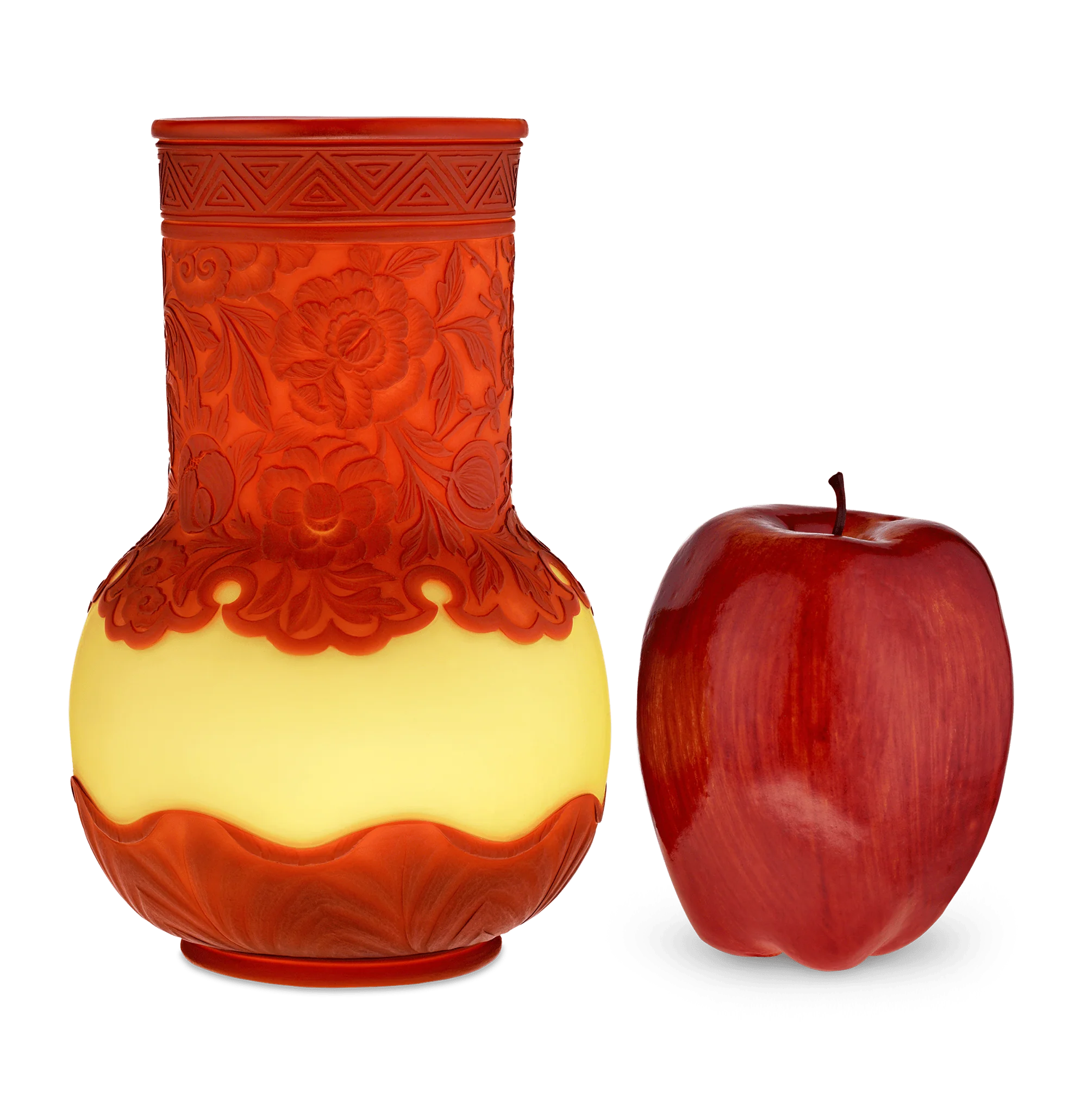 Thomas Webb & Sons Tri-Layer Cameo Vase - Image 3