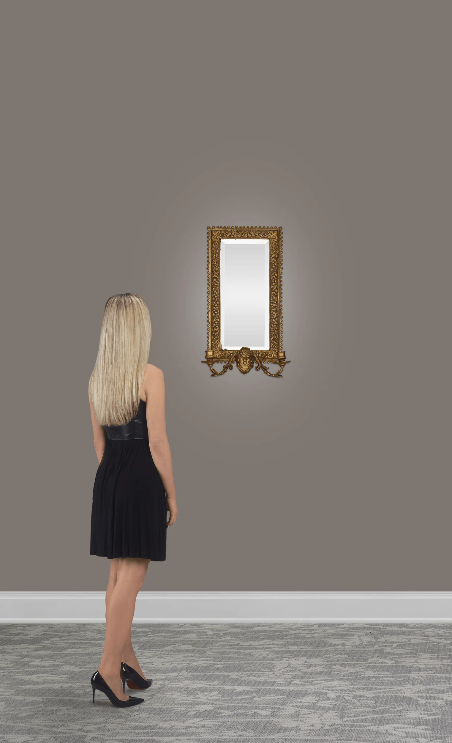 Tiffany & Co. Bronze Mirror from Louis C. Tiffany's Comfort Lodge - Image 5