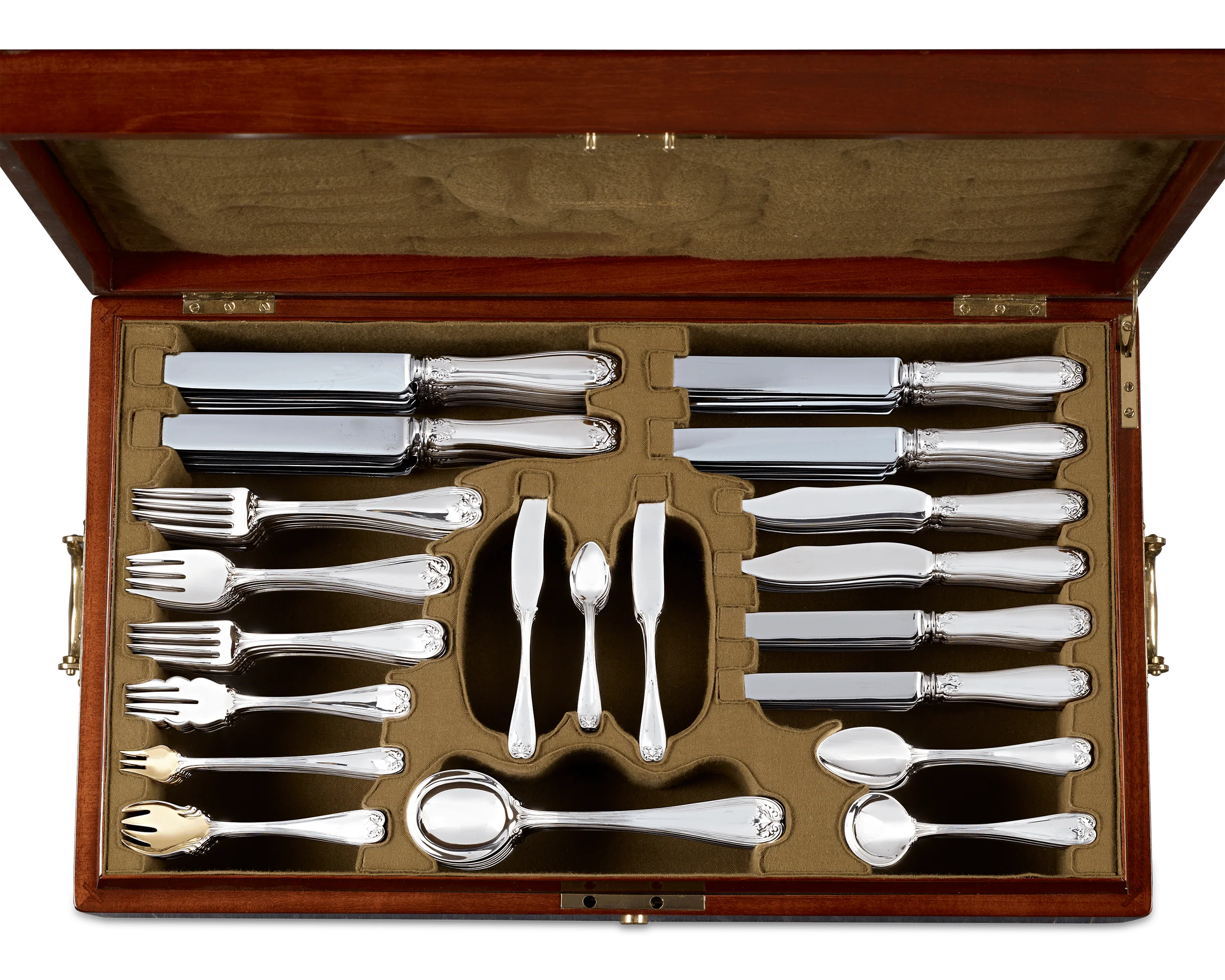 Tiffany & Co. Colonial Silver Flatware Service for 12 - Image 2